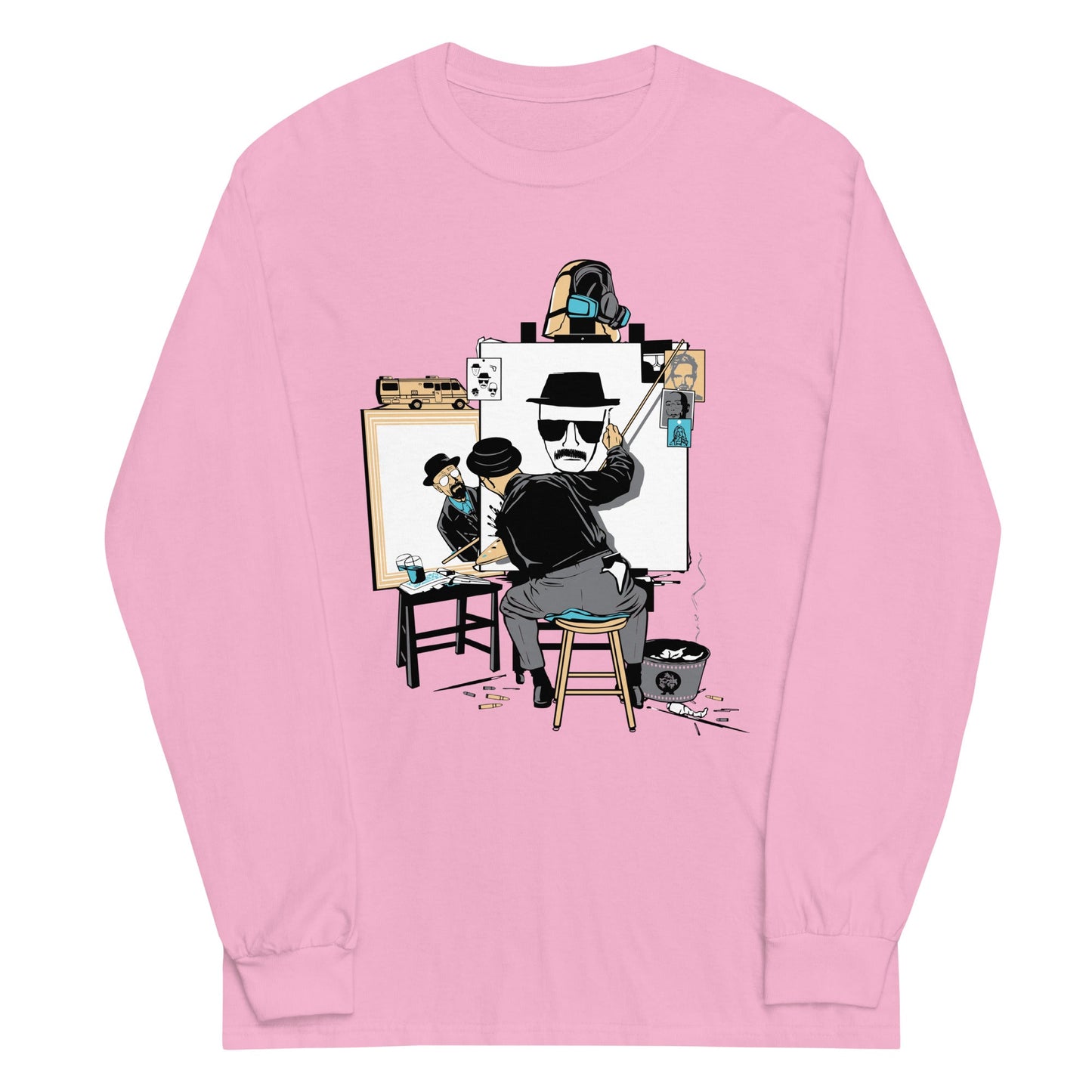 Heisenberg Self Portrait Unisex Long Sleeve Tee