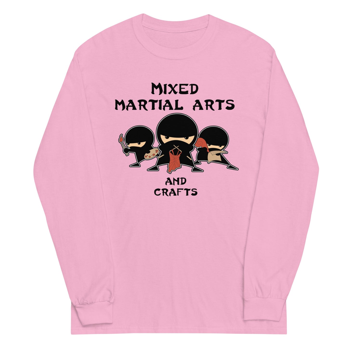 Mixed Martial Arts and Crafts Unisex Long Sleeve Tee