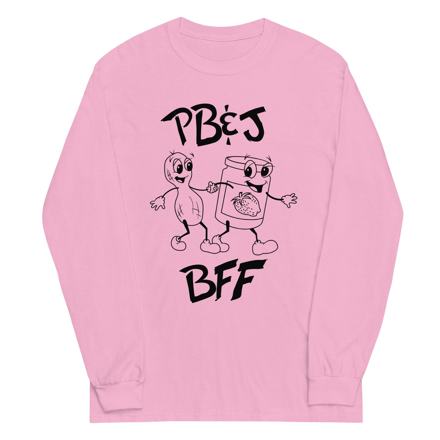 Peanut Butter And Jelly - BFF Unisex Long Sleeve Tee