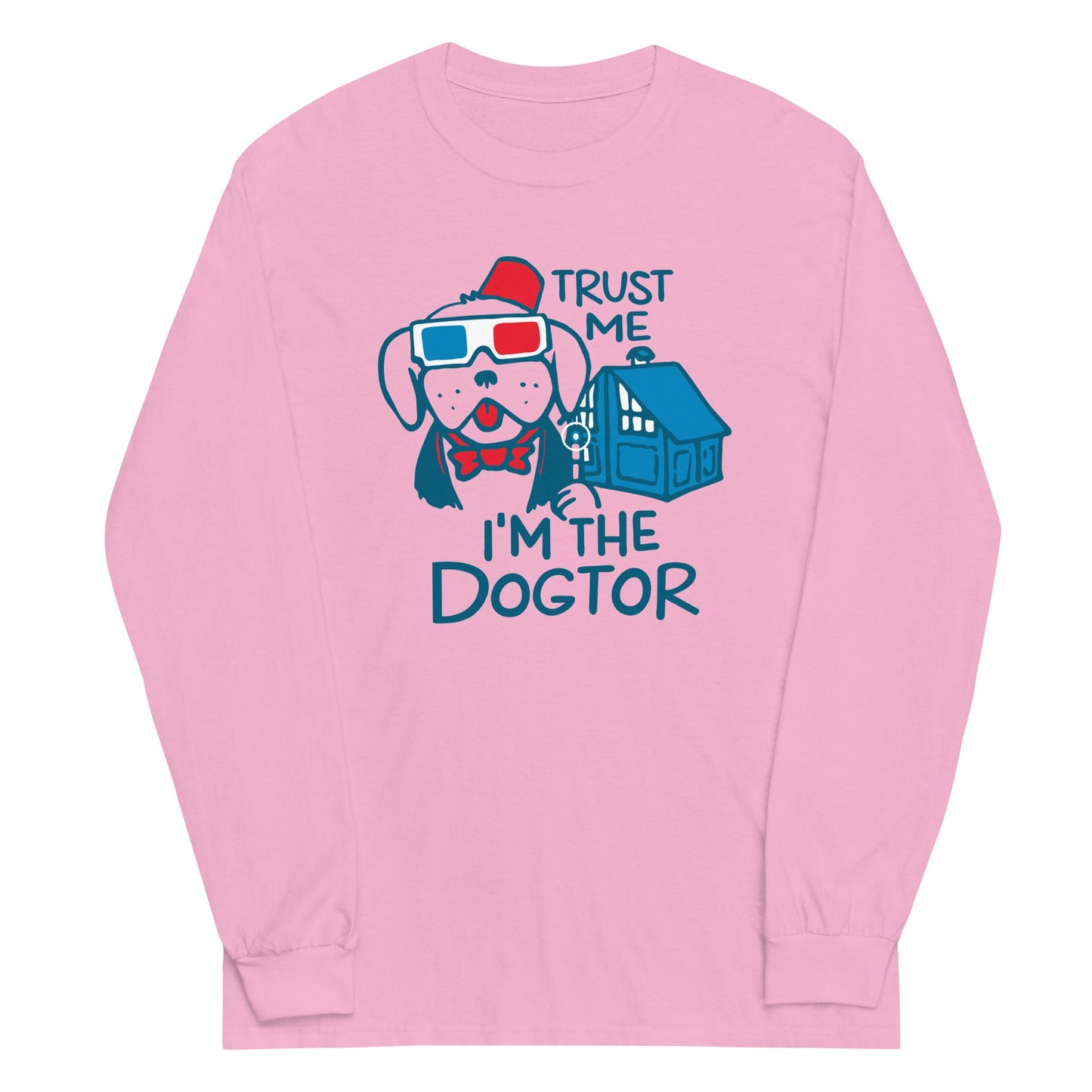 Trust Me, I'm The Dogtor Unisex Long Sleeve Tee