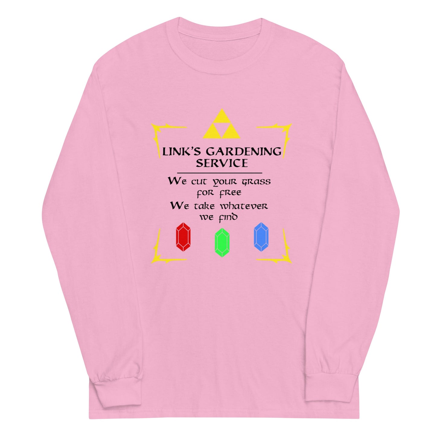 Link's Gardening Service Unisex Long Sleeve Tee