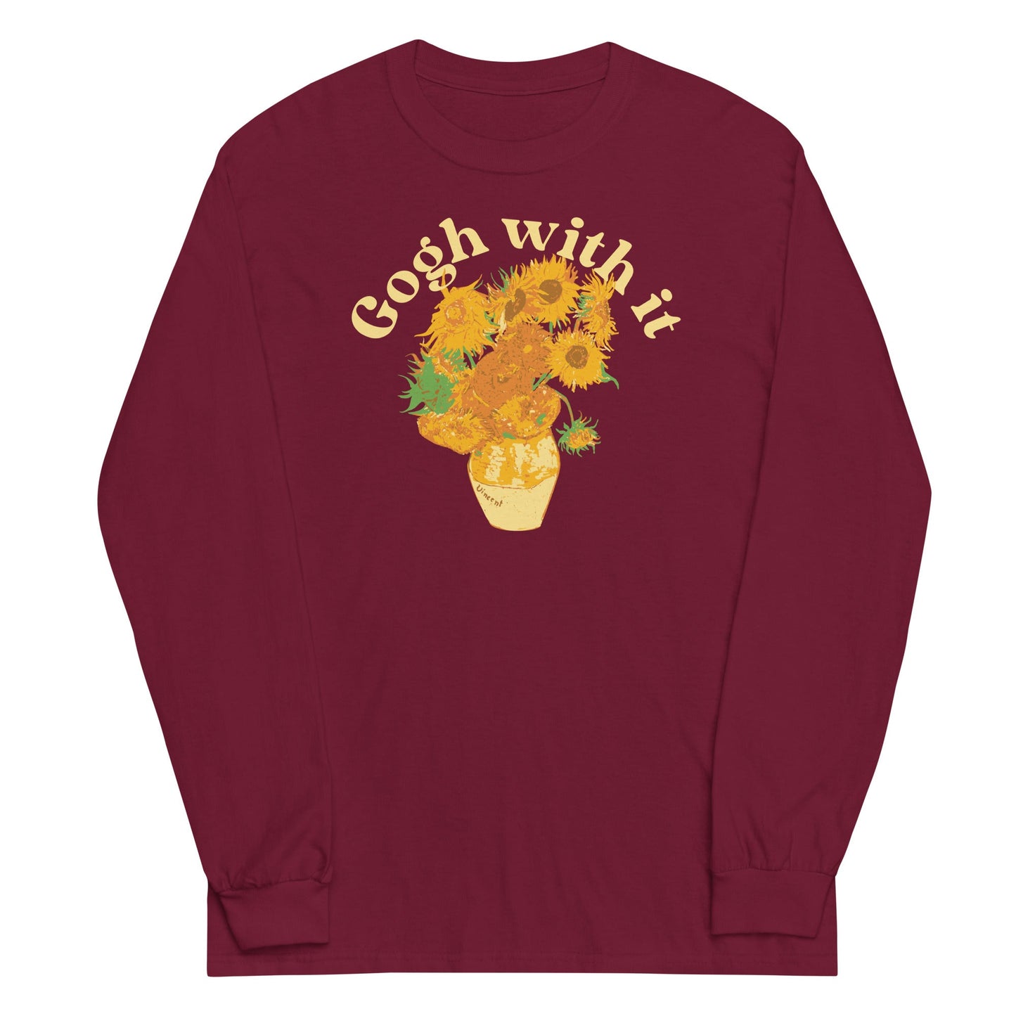 Gogh With It Unisex Long Sleeve Tee