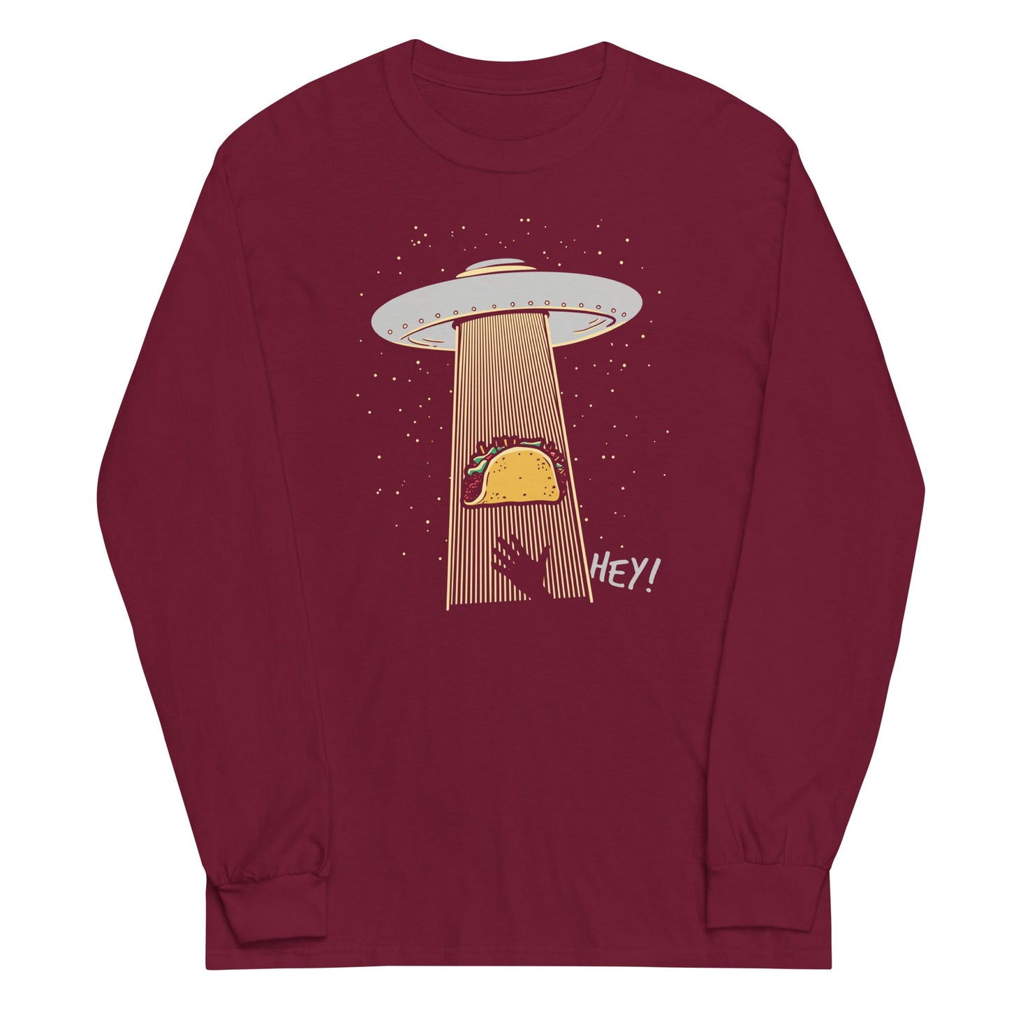 Taco Abduction Unisex Long Sleeve Tee