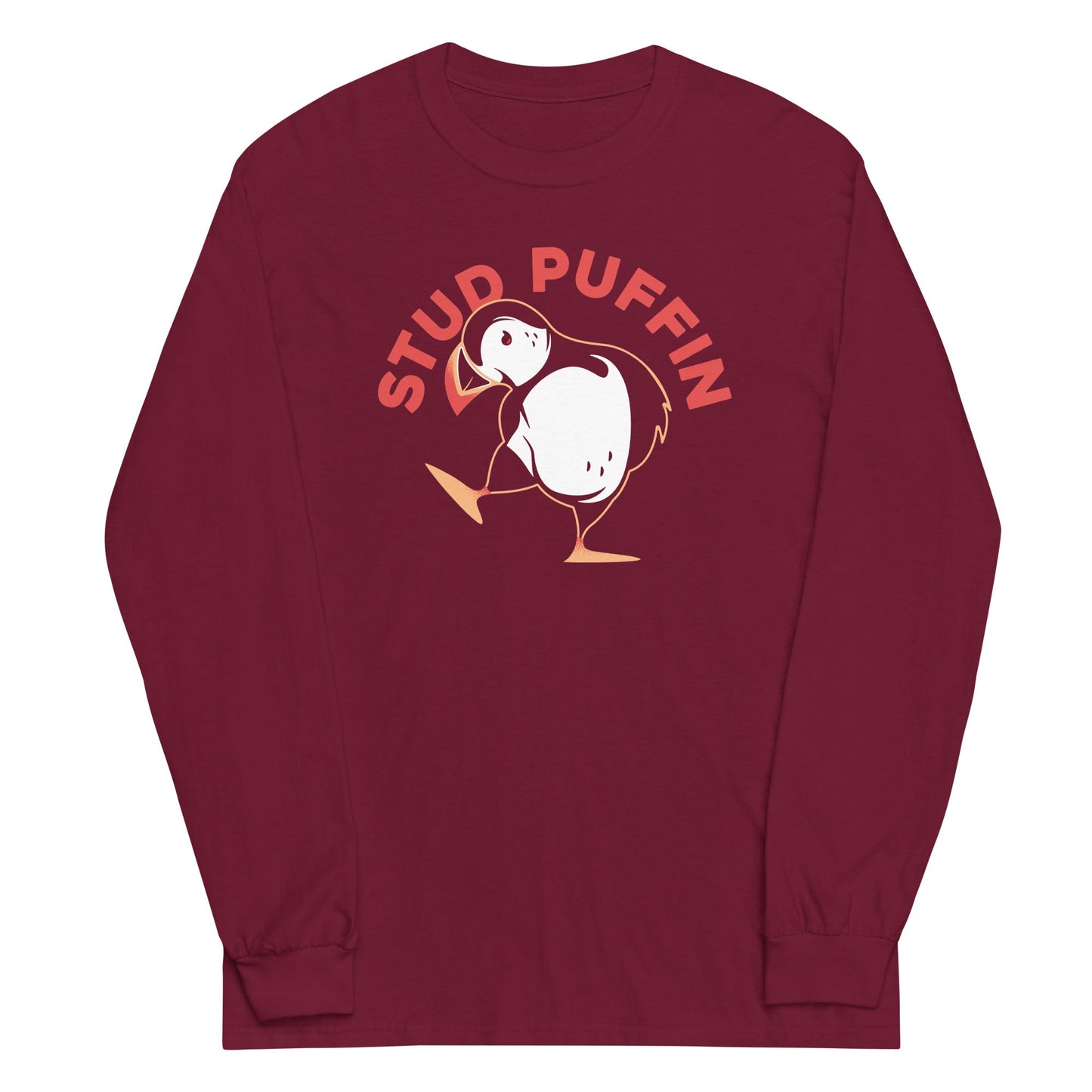 Stud Puffin Unisex Long Sleeve Tee