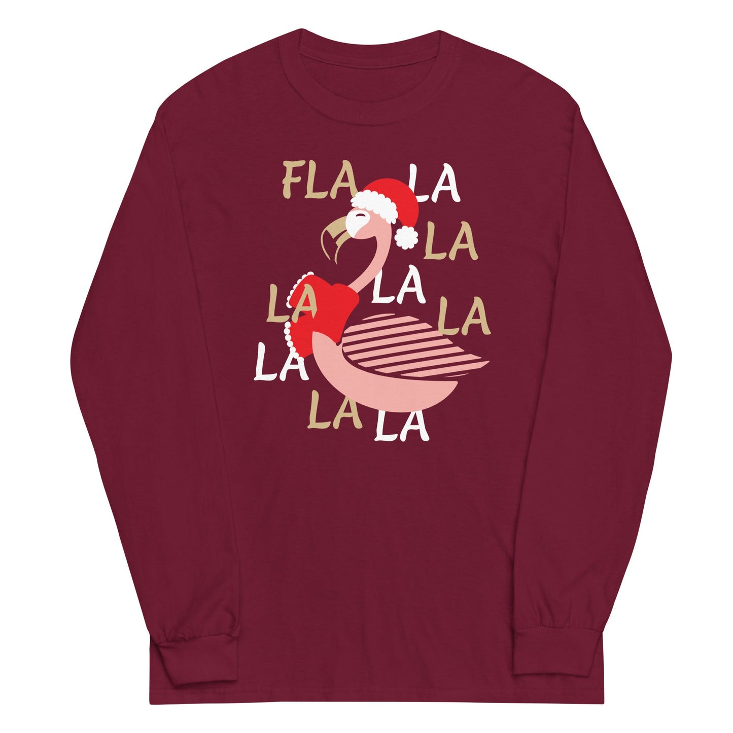 Fla La La Lamingo Unisex Long Sleeve Tee