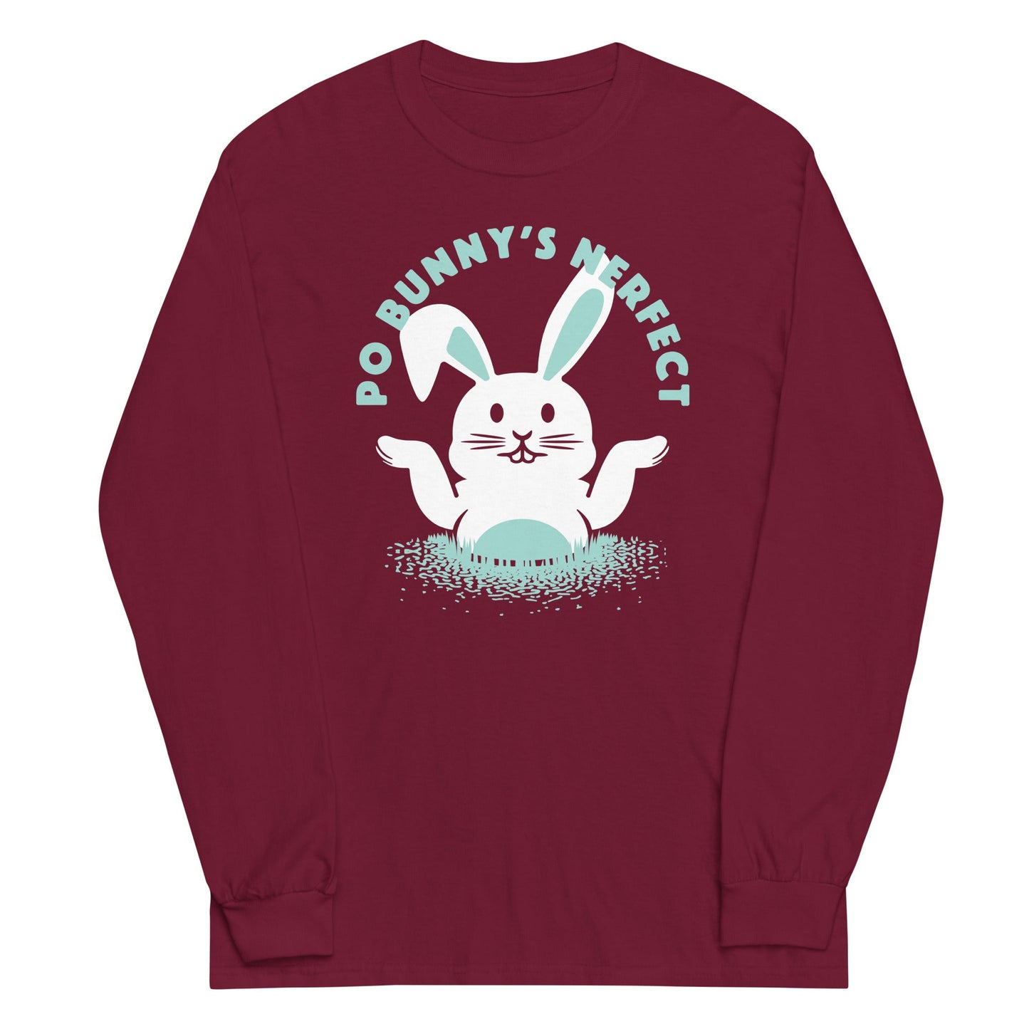 Po Bunny's Nerfect Unisex Long Sleeve Tee