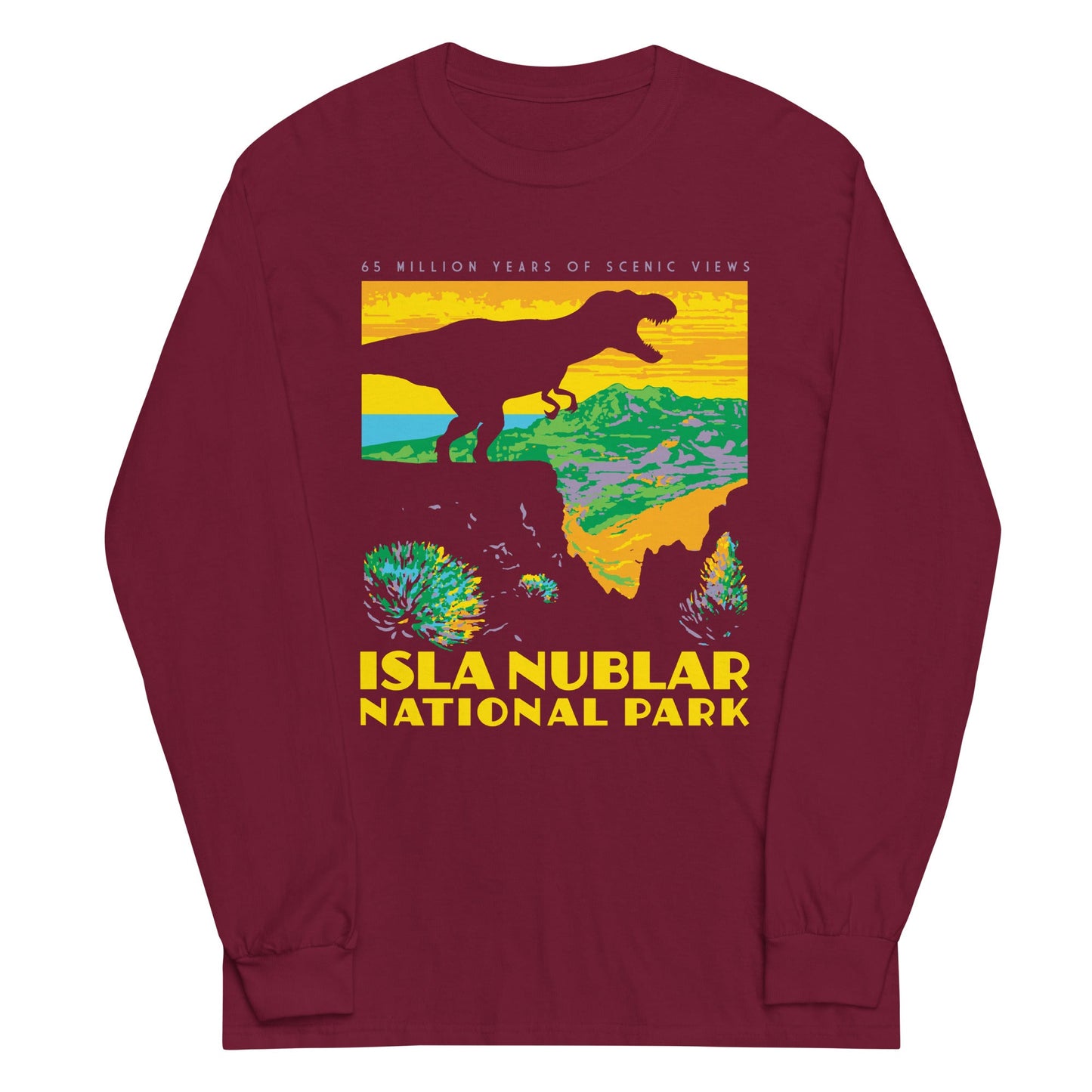 Isla Nublar National Park Unisex Long Sleeve Tee