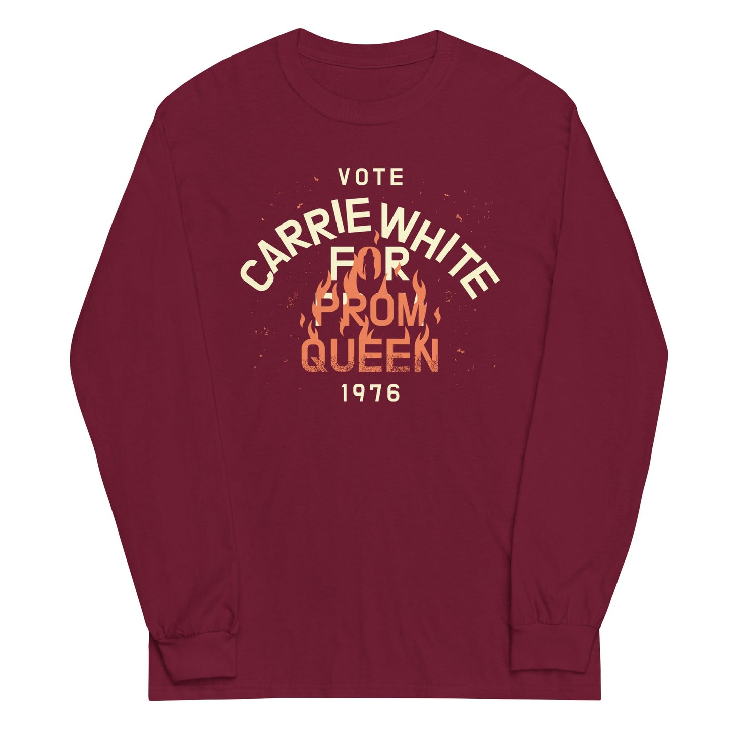 Vote Carrie White For Prom Queen Unisex Long Sleeve Tee