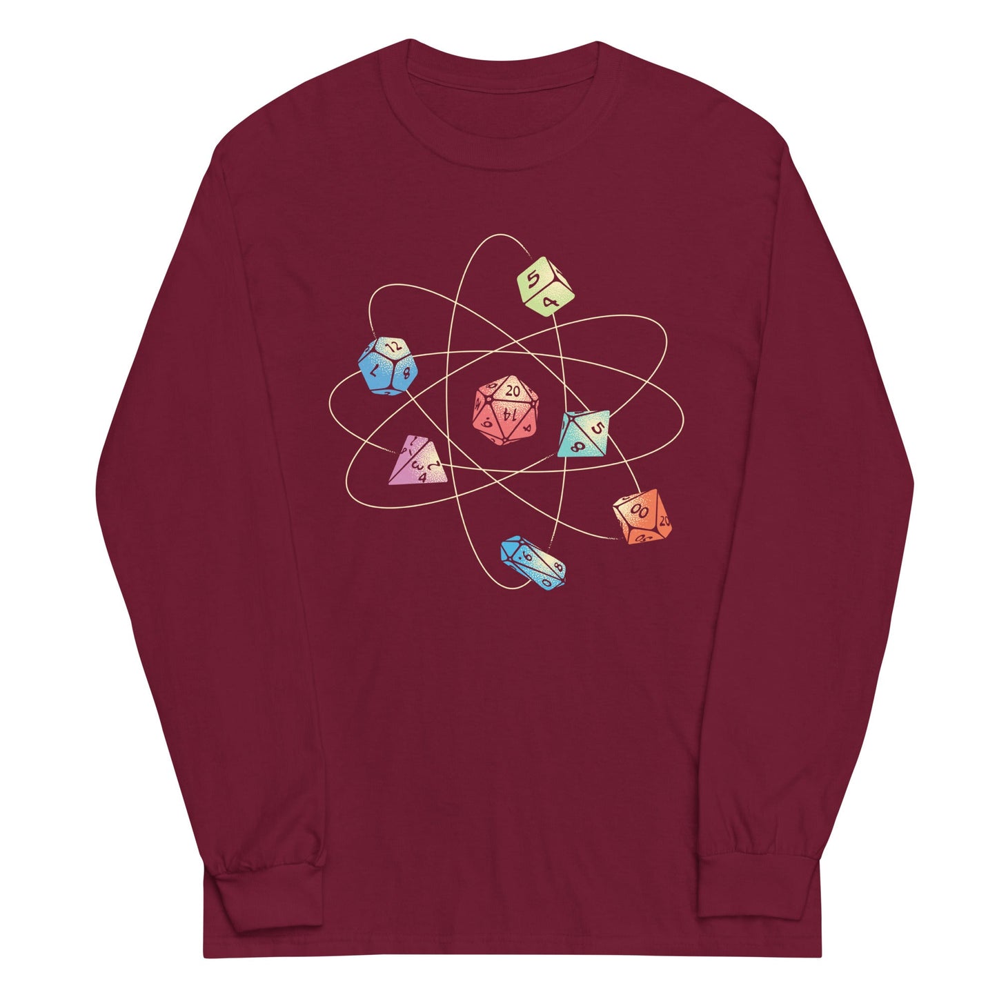 Dice Atom Unisex Long Sleeve Tee