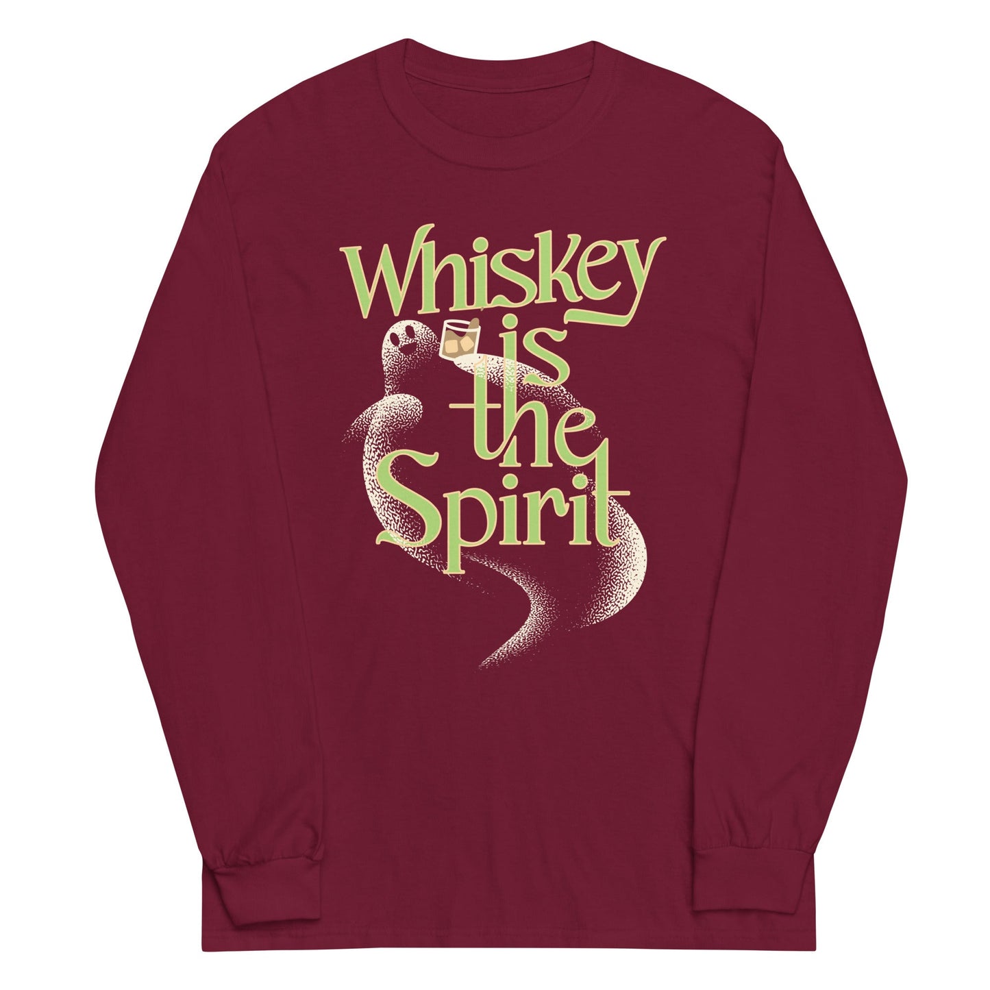 Whiskey Is The Spirit Unisex Long Sleeve Tee