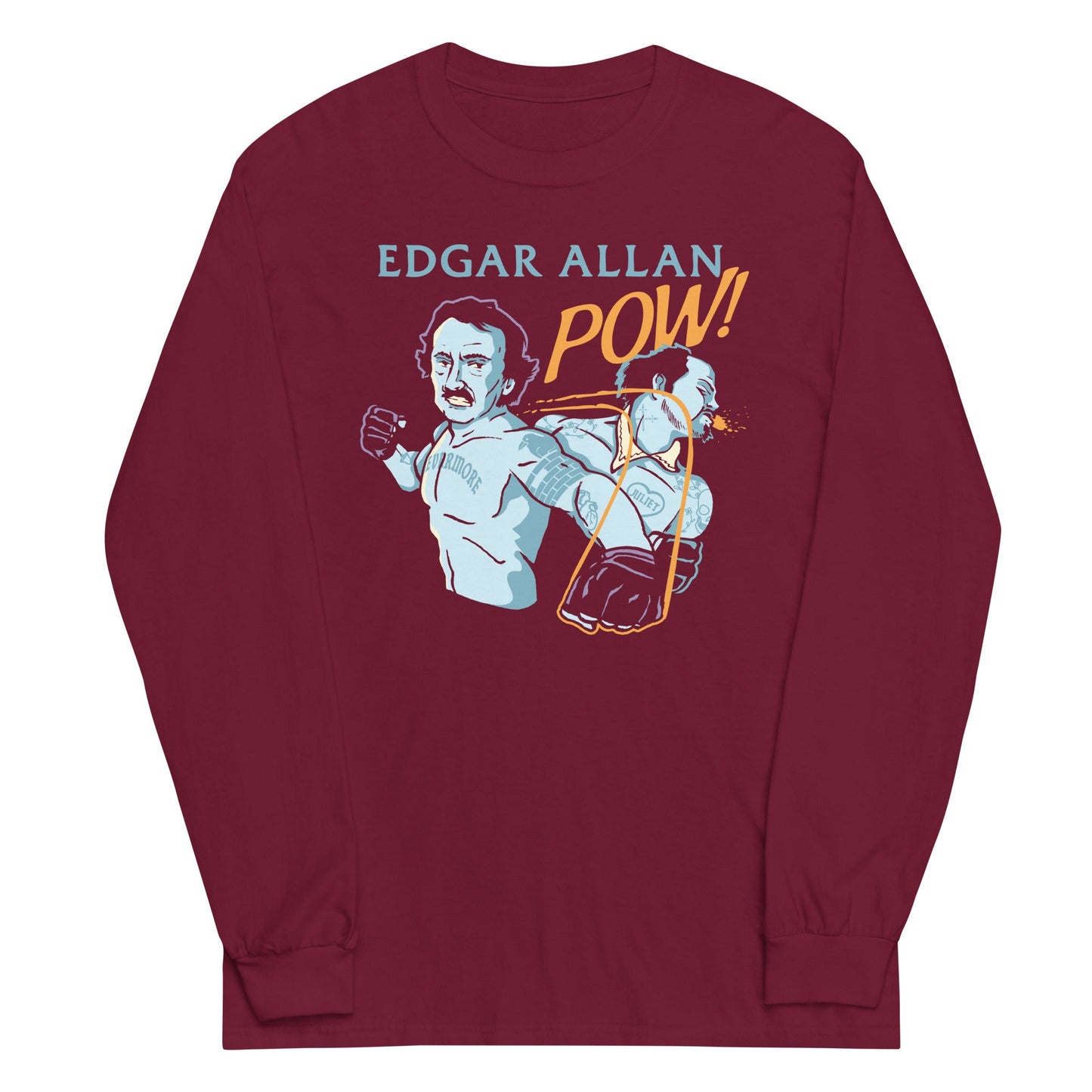 Edgar Allan Pow! Unisex Long Sleeve Tee