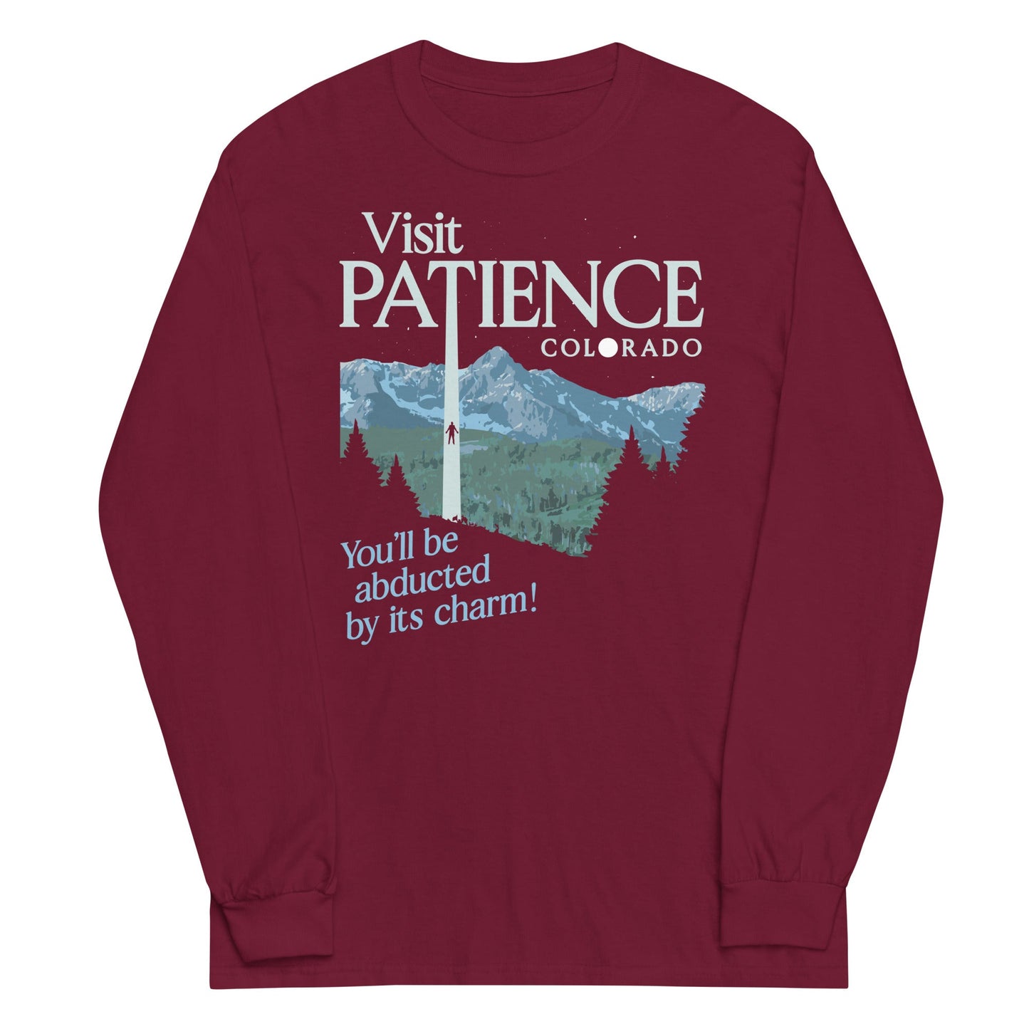 Visit Patience Colorado Unisex Long Sleeve Tee