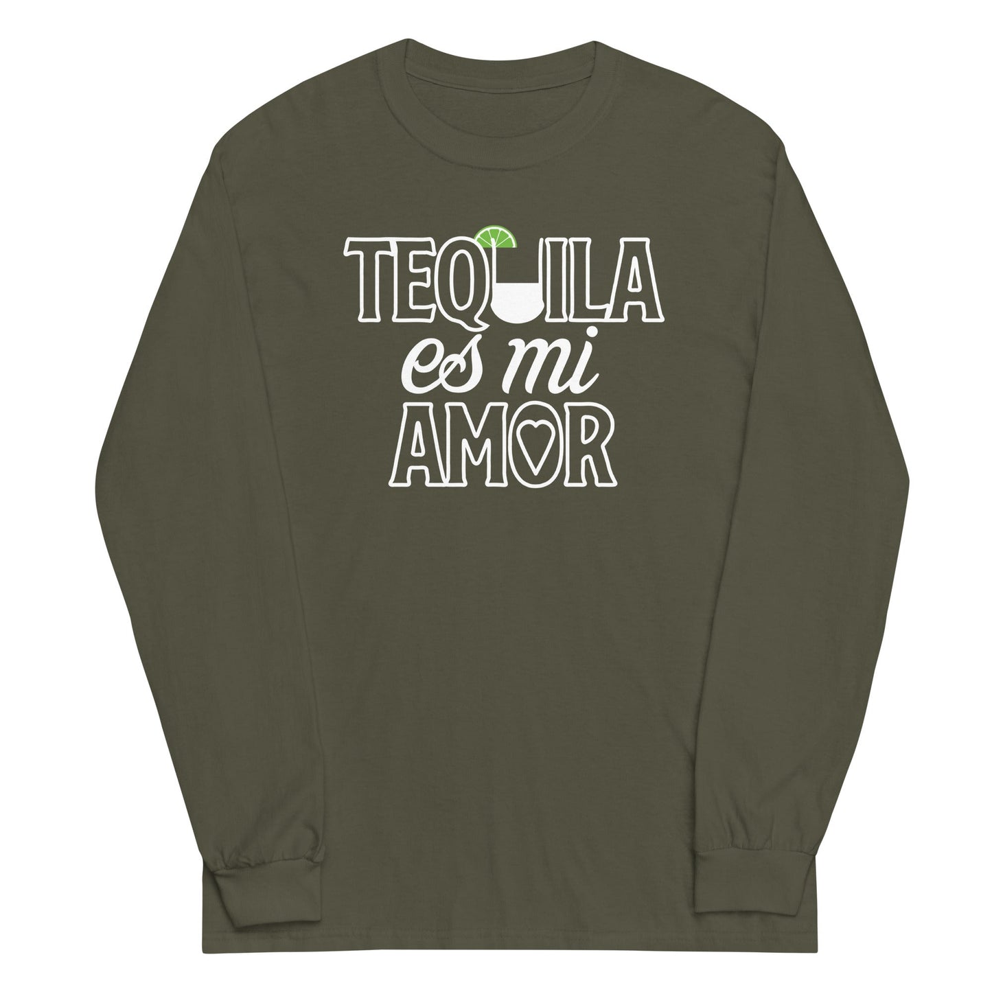 Tequila Es Mi Amor Unisex Long Sleeve Tee