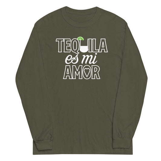 Tequila Es Mi Amor Unisex Long Sleeve Tee