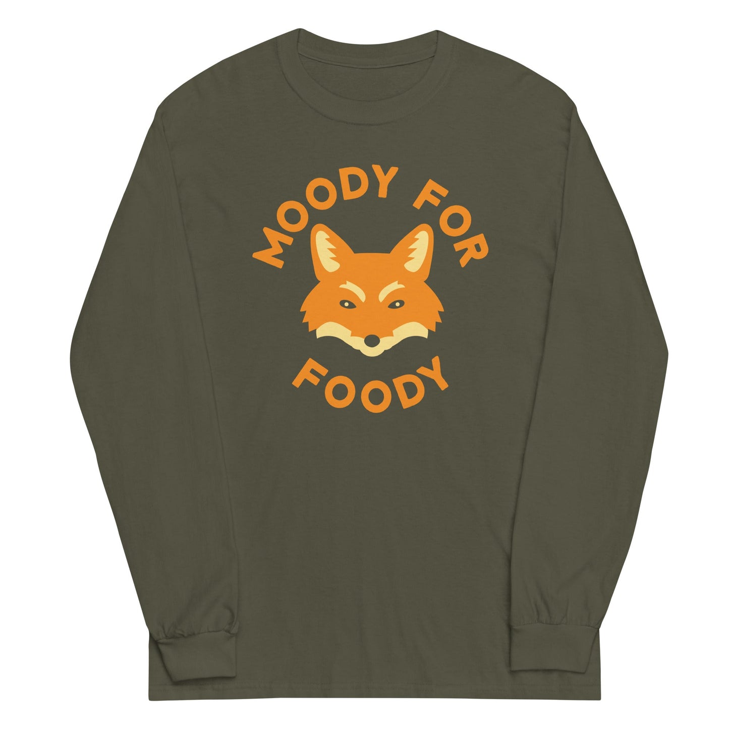 Moody For Foody Unisex Long Sleeve Tee