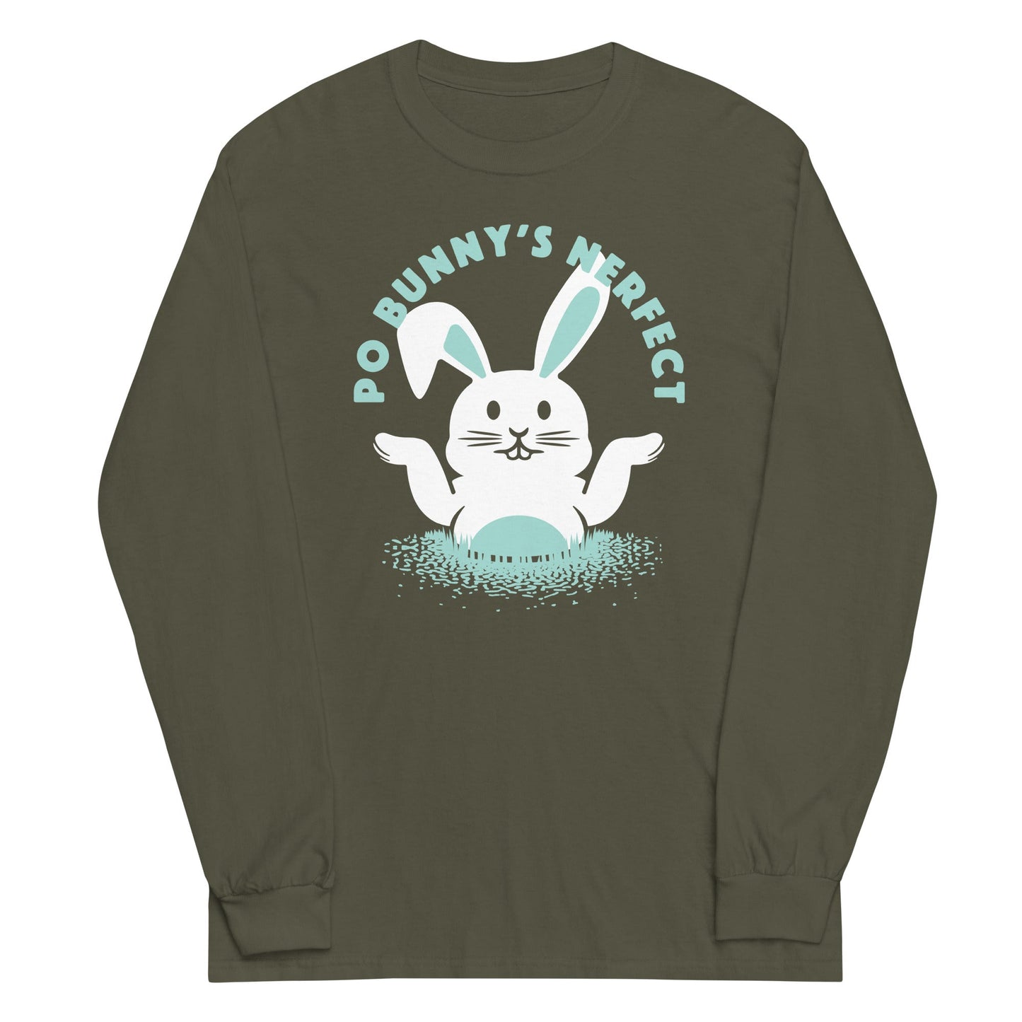 Po Bunny's Nerfect Unisex Long Sleeve Tee