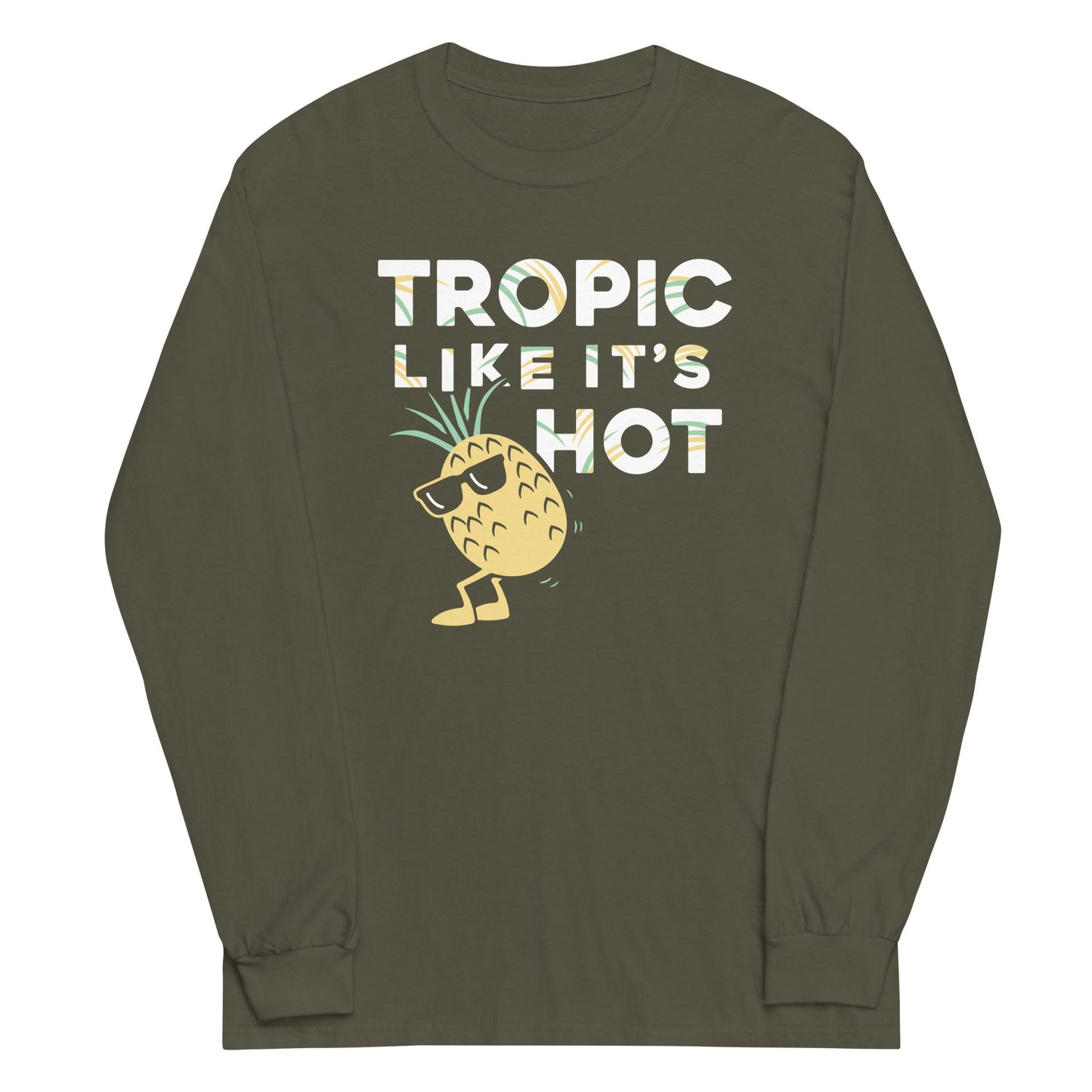 Tropic Like It's Hot Unisex Long Sleeve Tee
