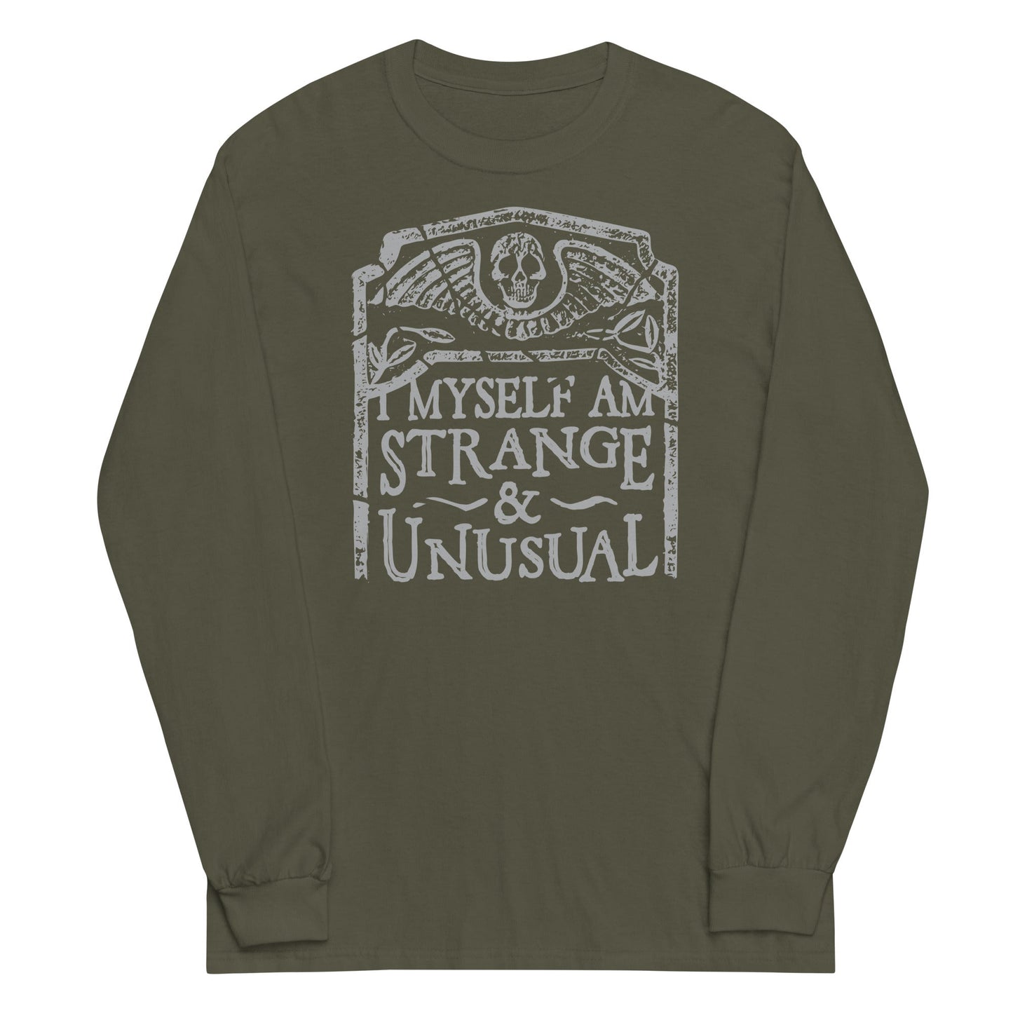 I Myself Am Strange And Unusual Unisex Long Sleeve Tee