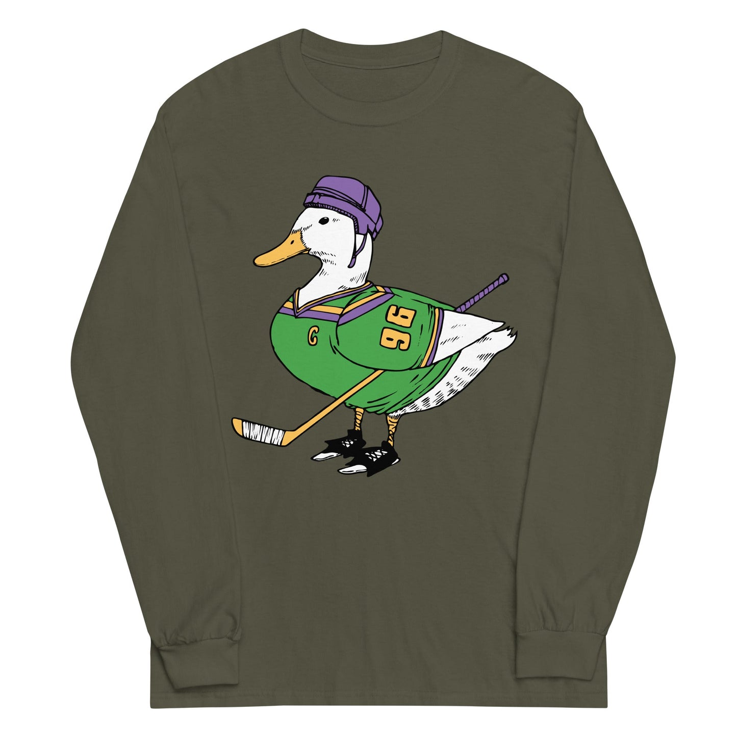 Mighty Duck Unisex Long Sleeve Tee