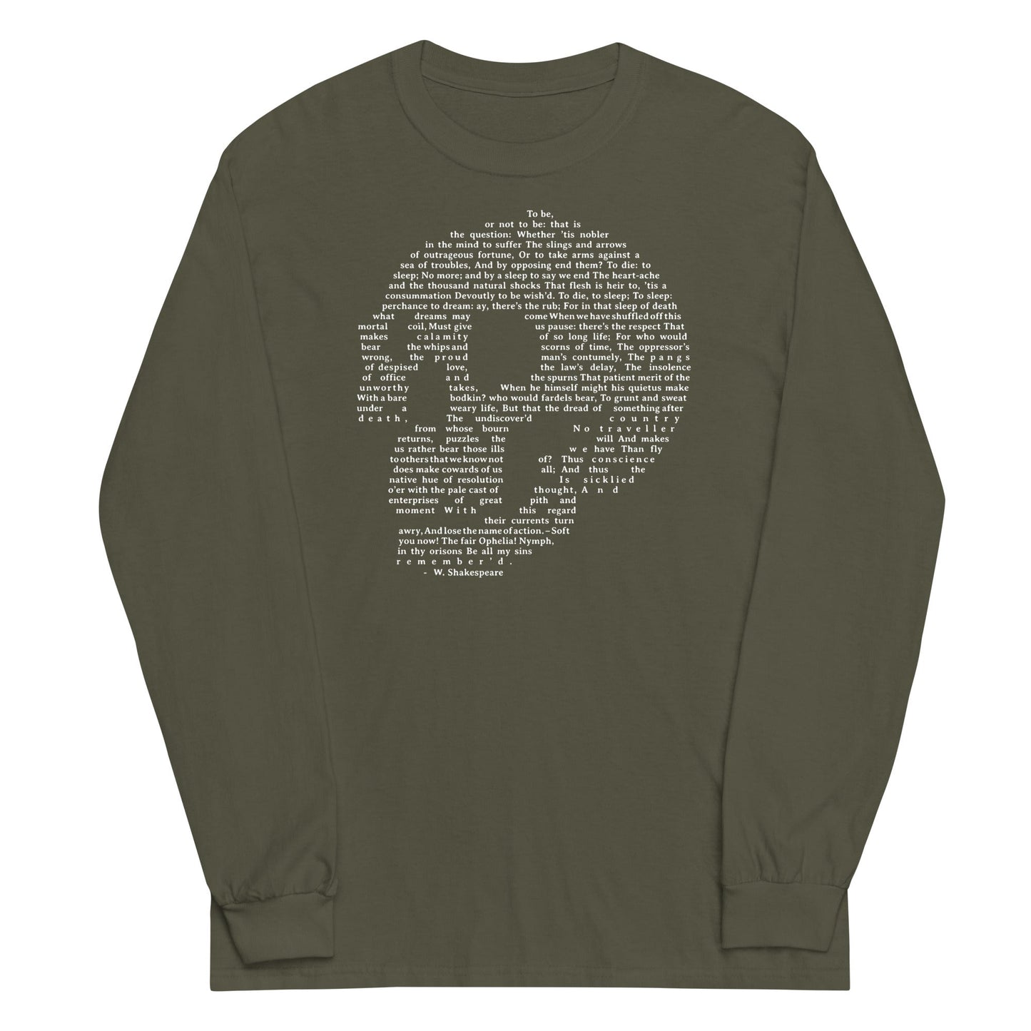 Hamlet Soliloquy Unisex Long Sleeve Tee