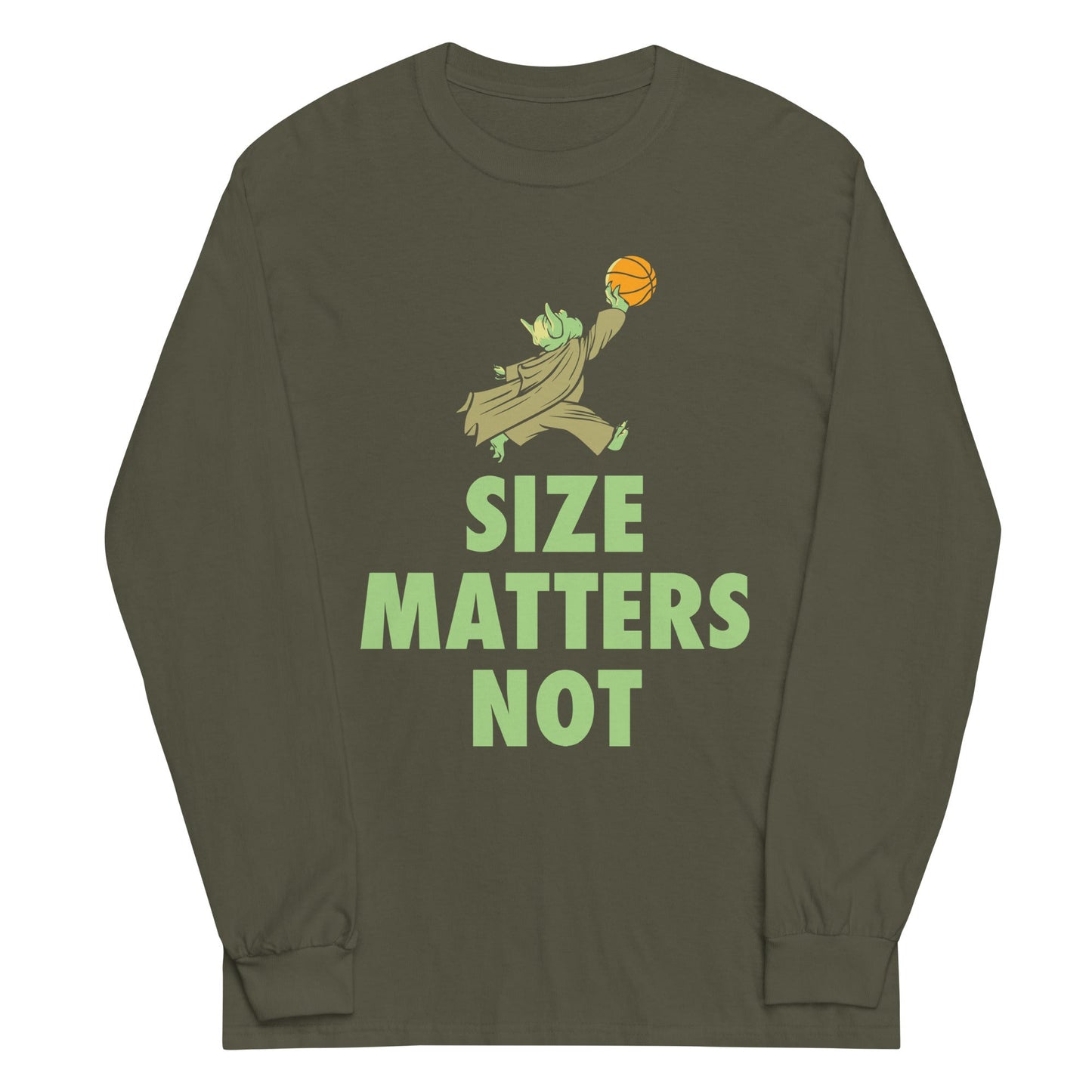 Size Matters Not Unisex Long Sleeve Tee