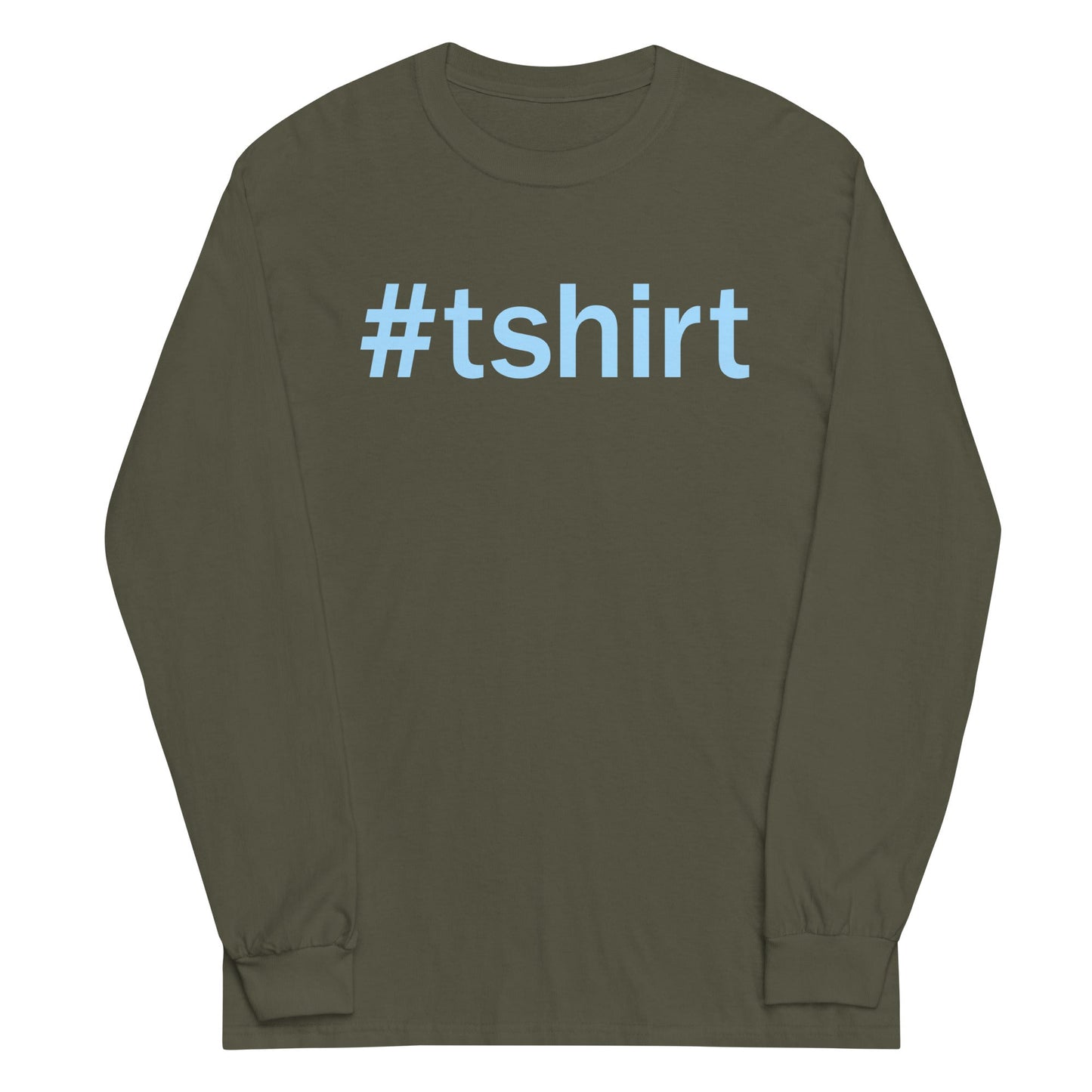 Hashtag T-Shirt Unisex Long Sleeve Tee