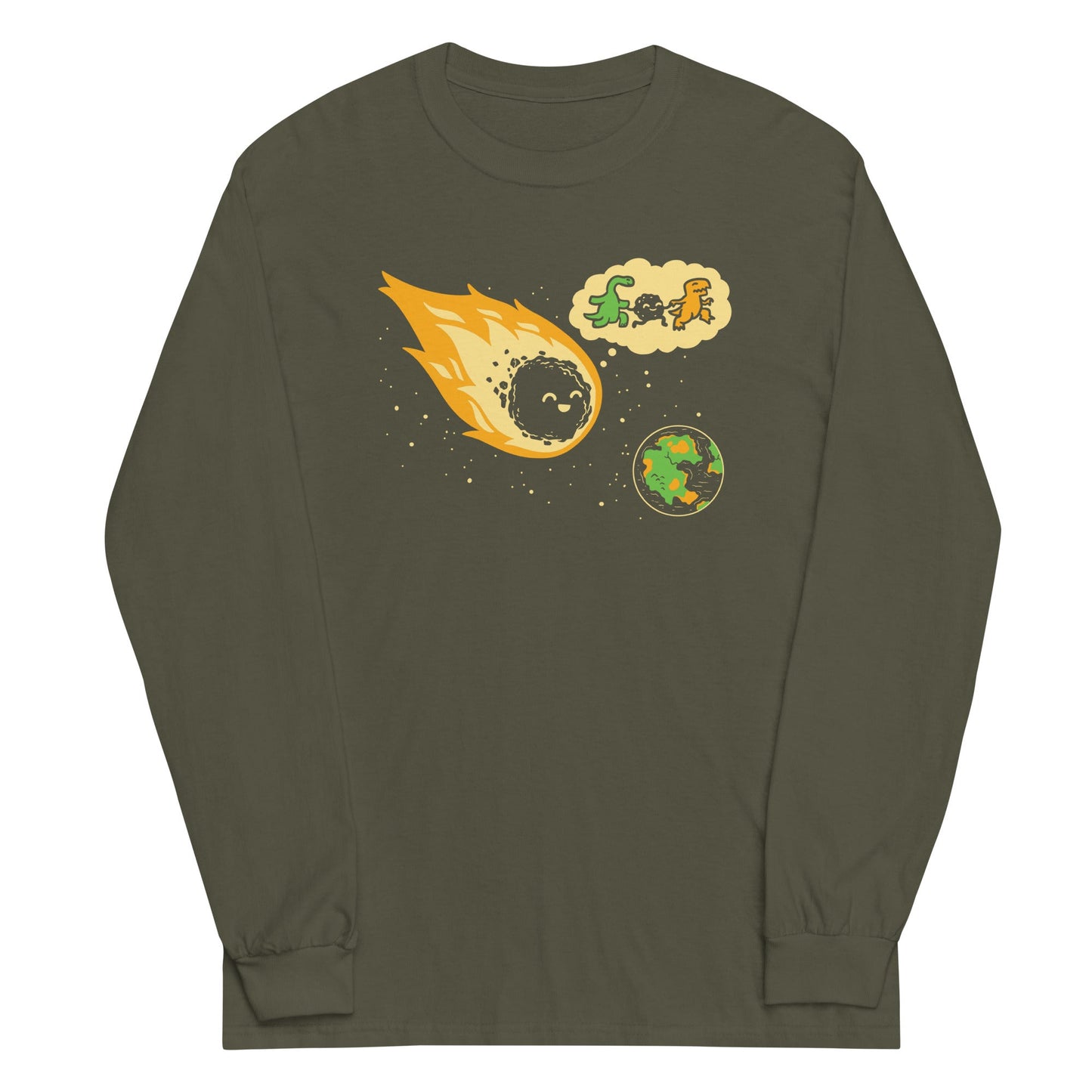 Meteor And Friends Unisex Long Sleeve Tee