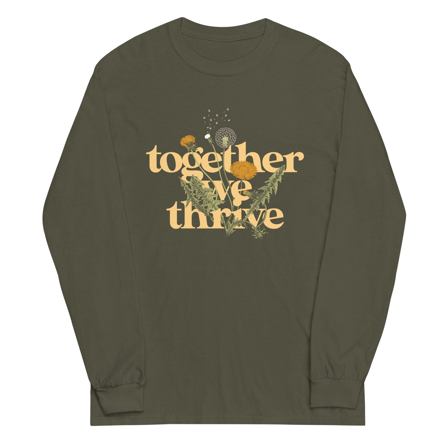 Together We Thrive Unisex Long Sleeve Tee