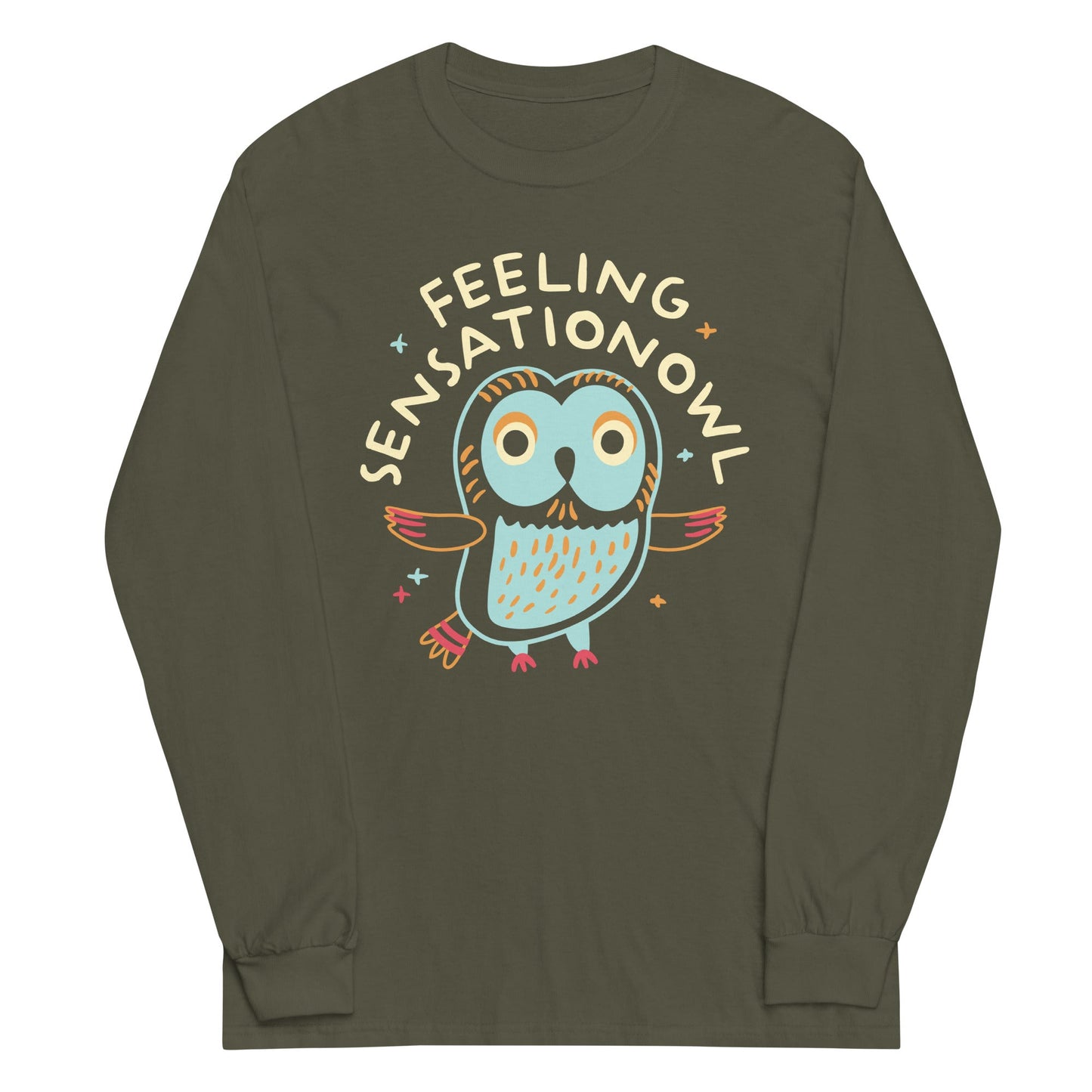 Feeling Sensationowl Unisex Long Sleeve Tee