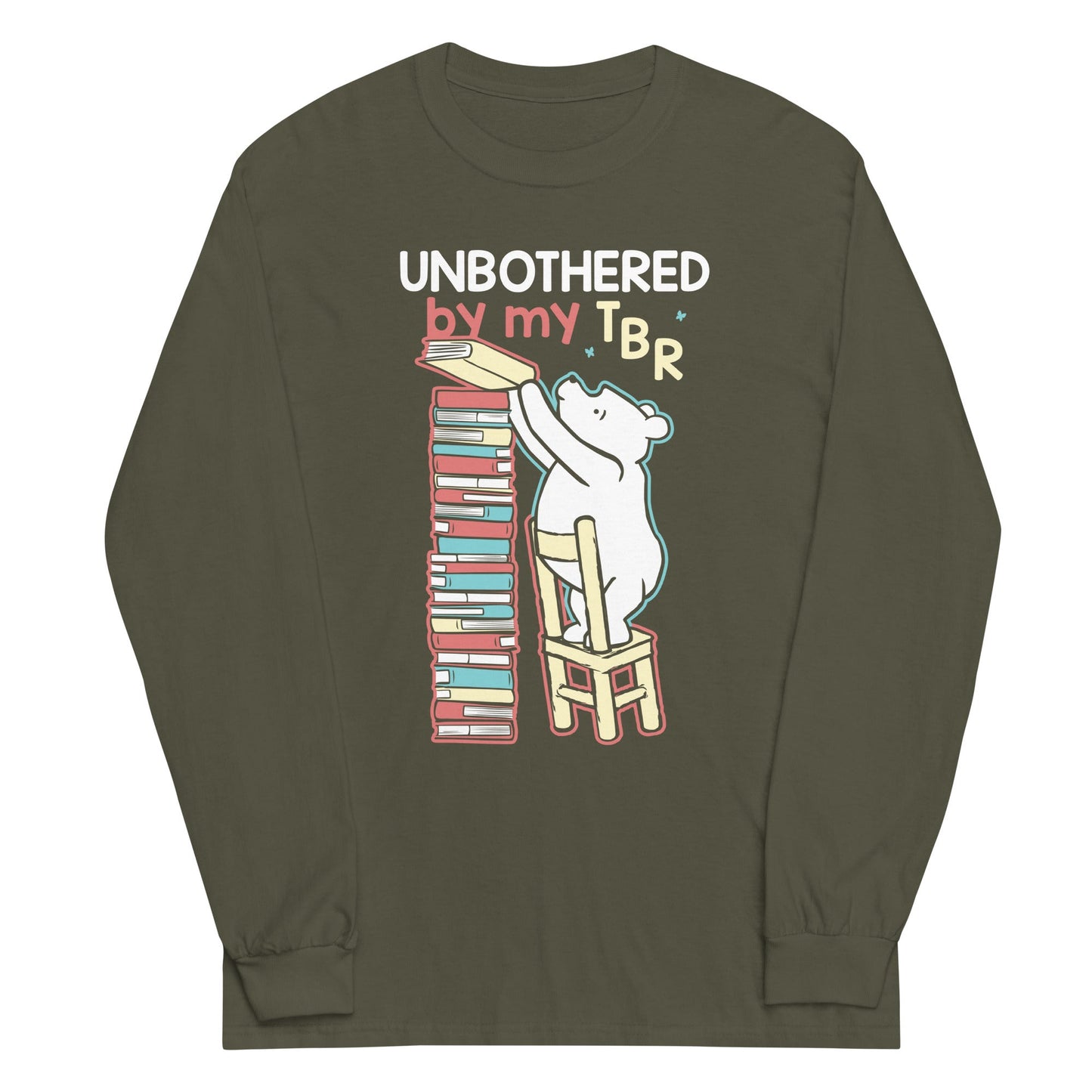 Unbothered By My TBR Unisex Long Sleeve Tee