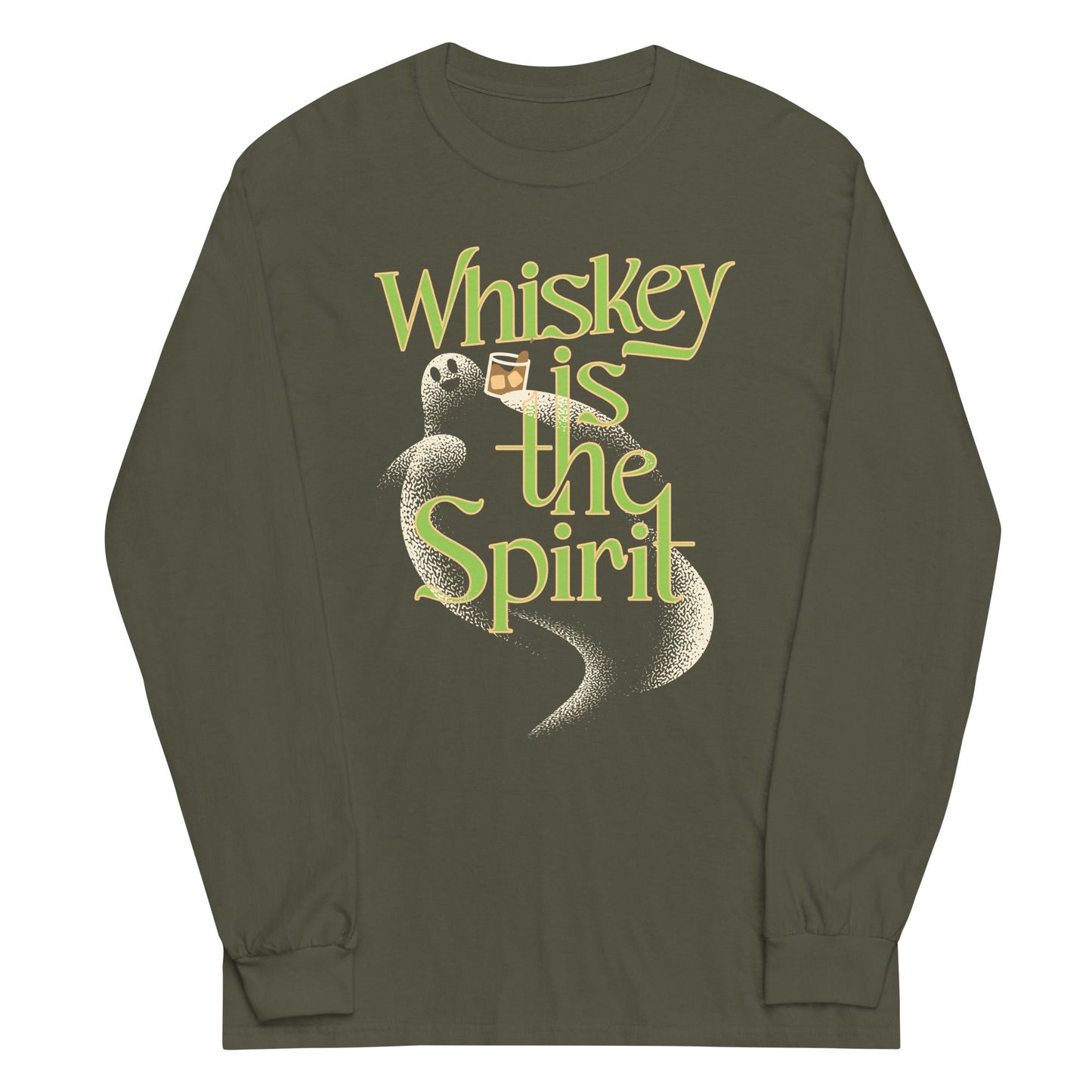 Whiskey Is The Spirit Unisex Long Sleeve Tee