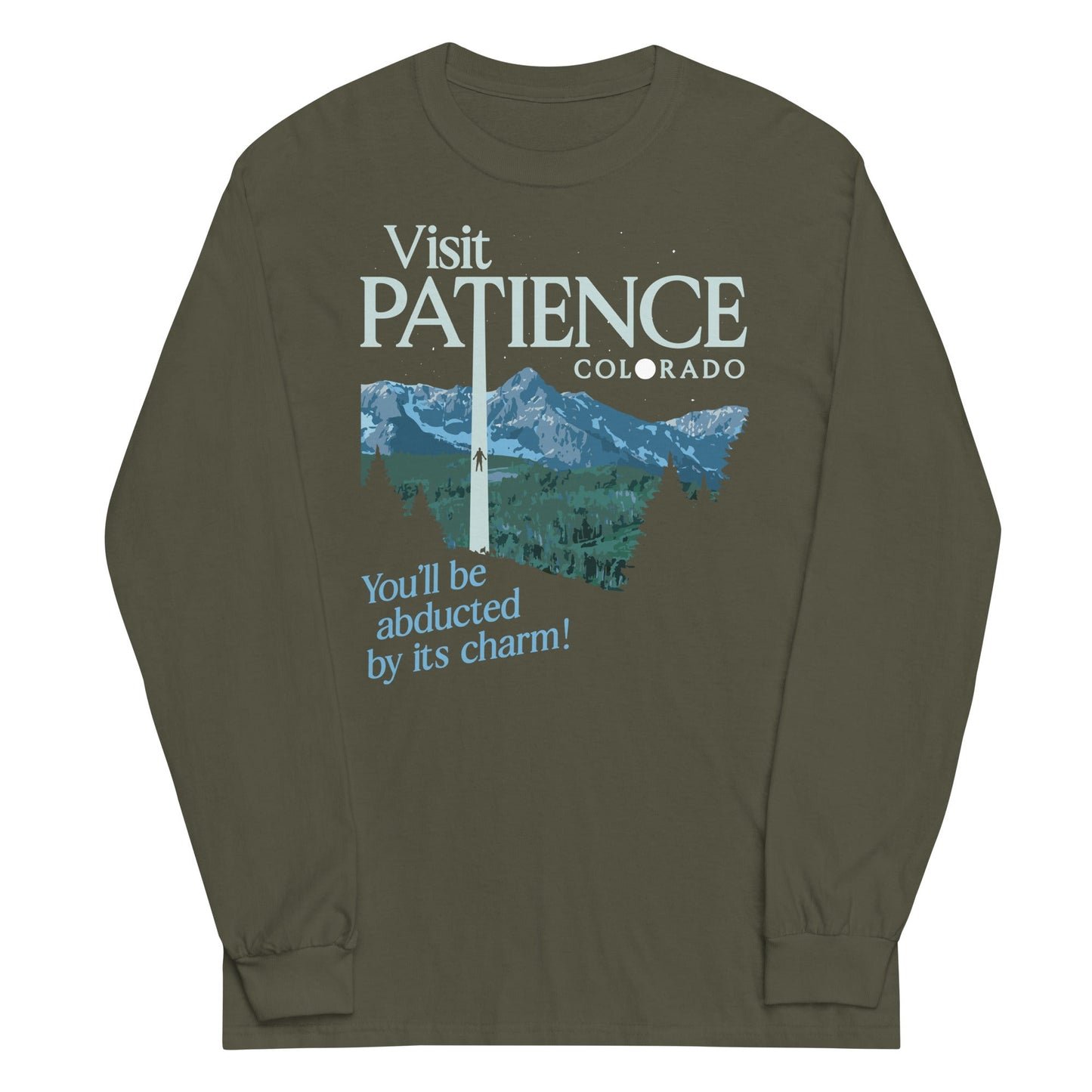 Visit Patience Colorado Unisex Long Sleeve Tee