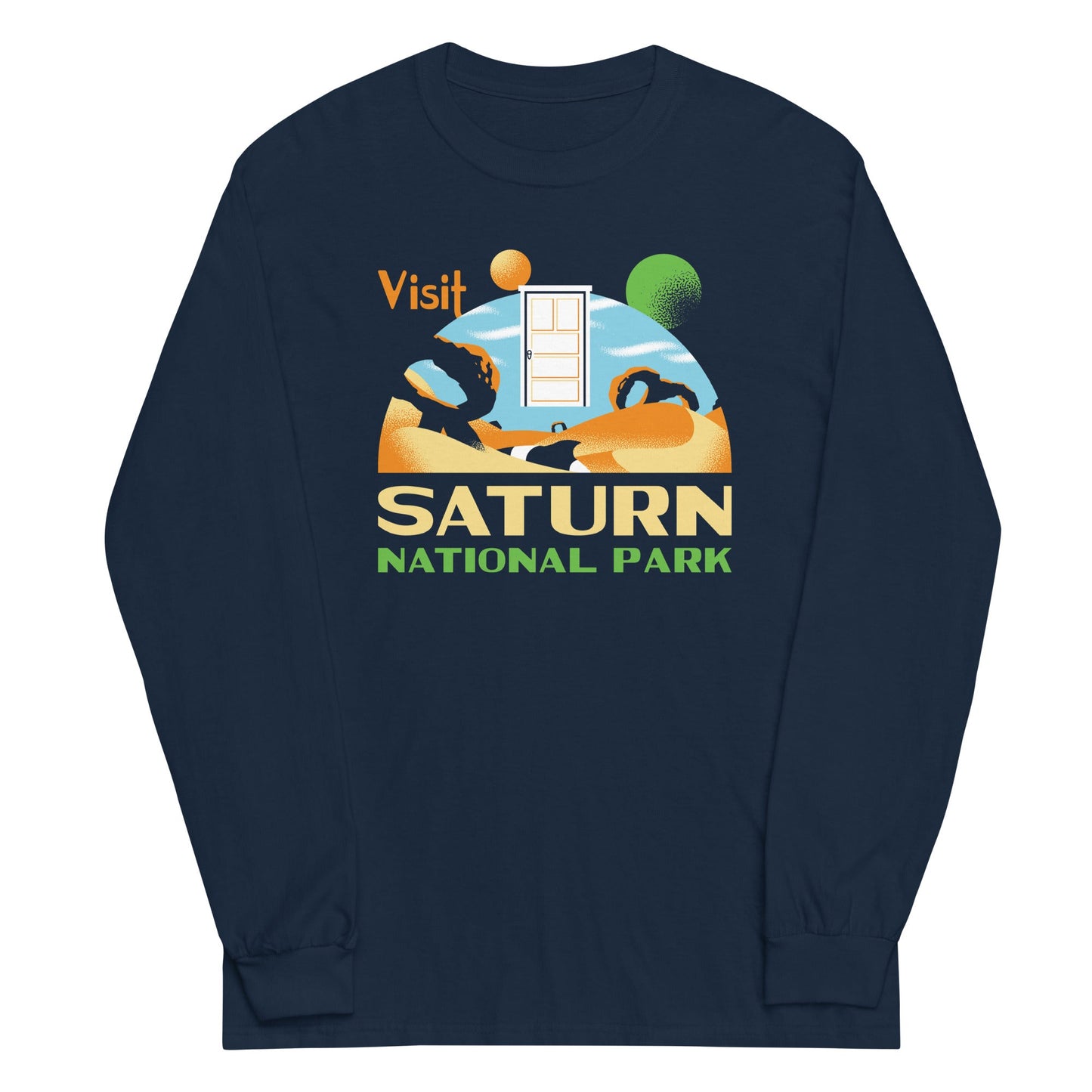 Visit Saturn National Park Unisex Long Sleeve Tee