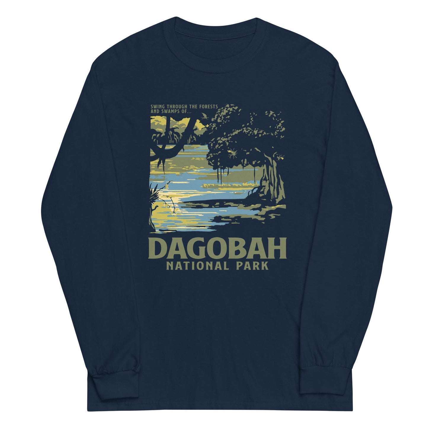 Dagobah National Park Unisex Long Sleeve Tee