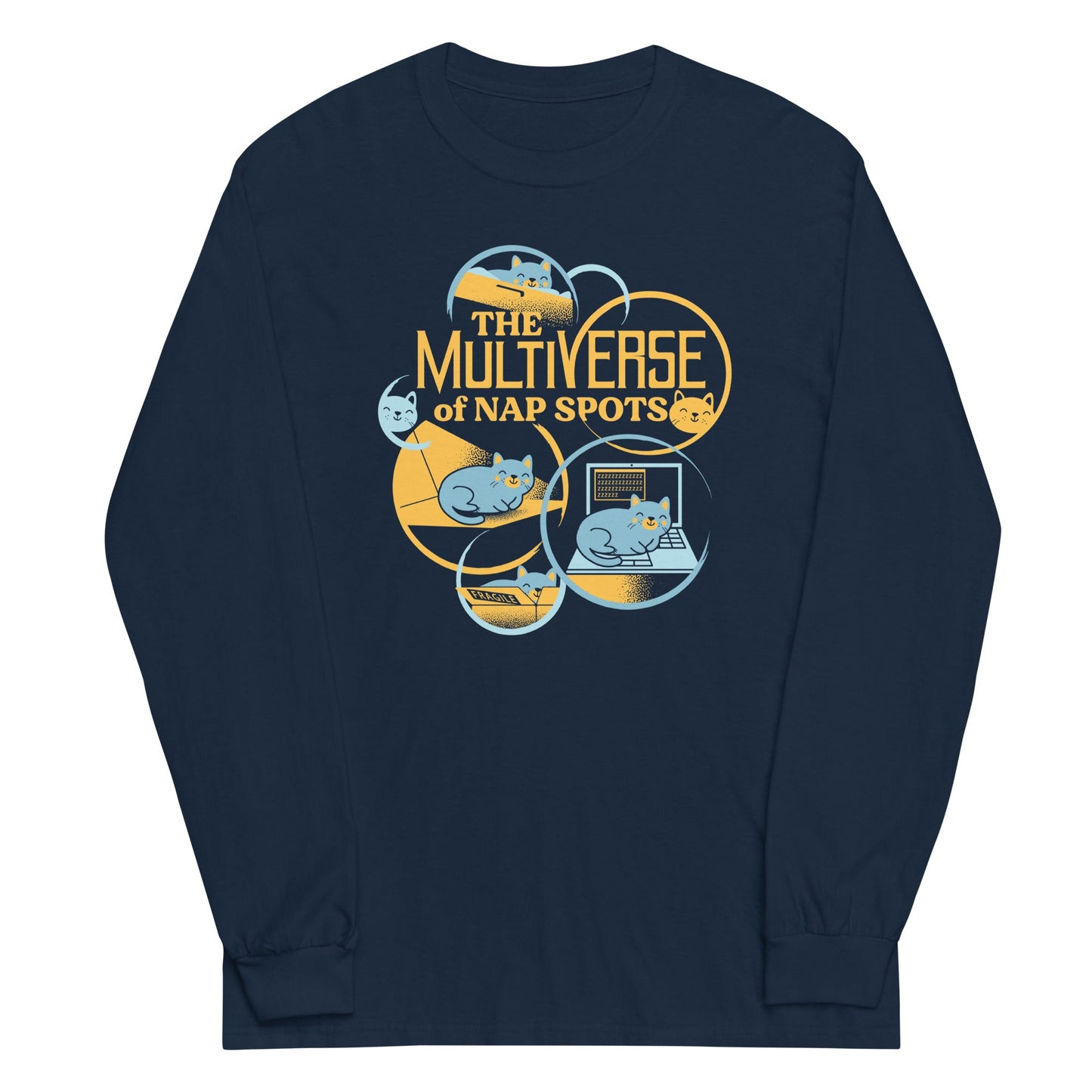 The Multiverse Of Nap Spots Unisex Long Sleeve Tee