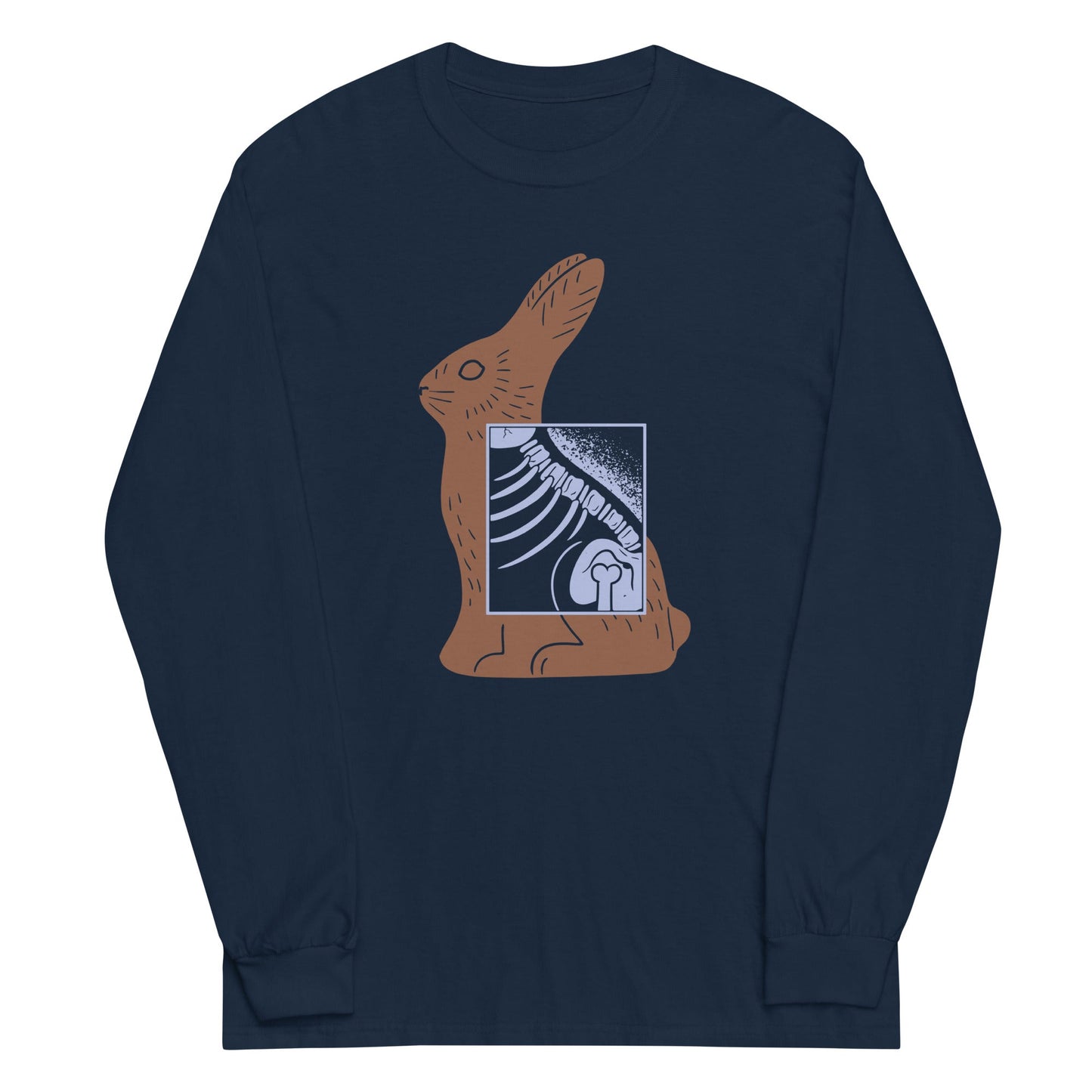 Bunny X-Ray Unisex Long Sleeve Tee