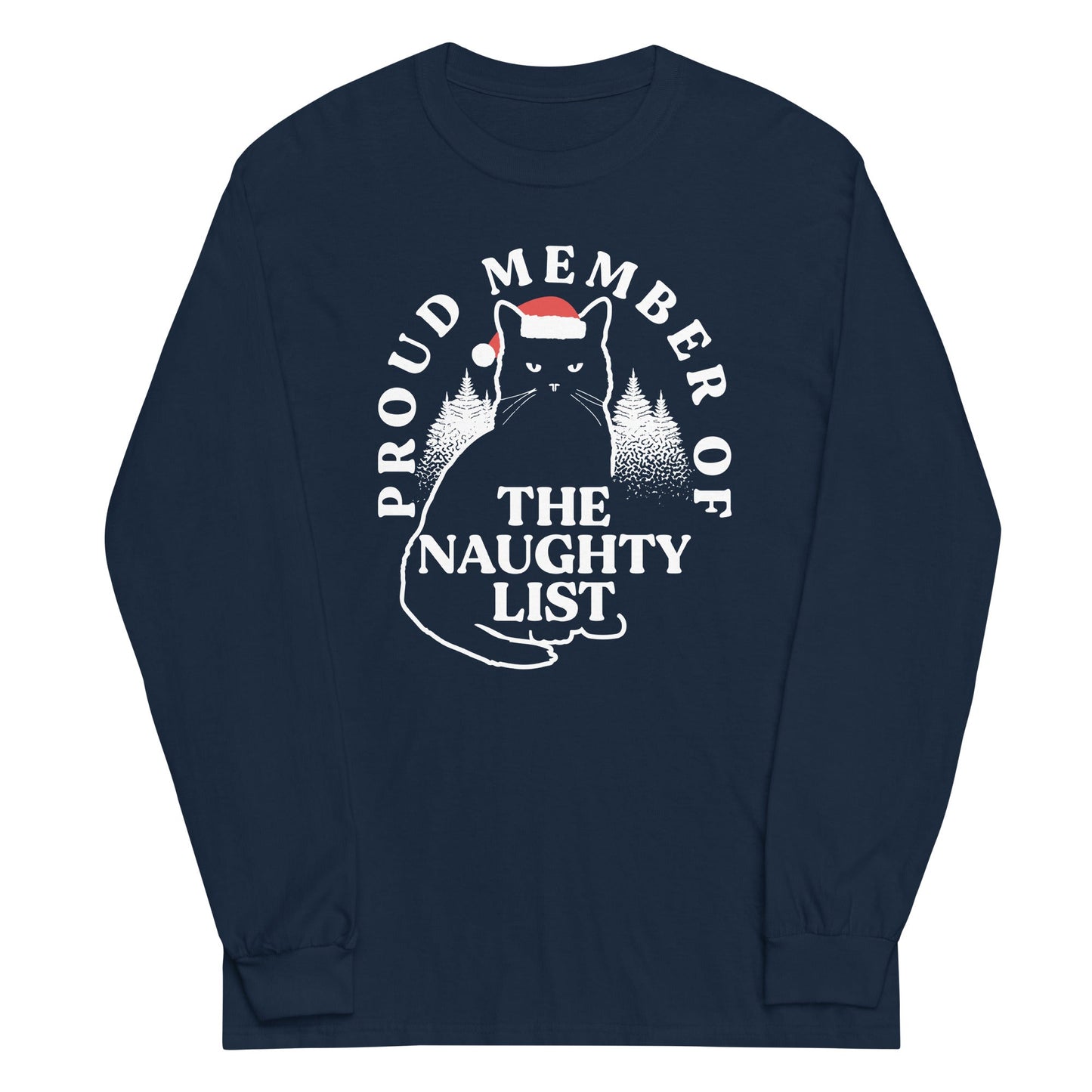 The Naughty List Unisex Long Sleeve Tee