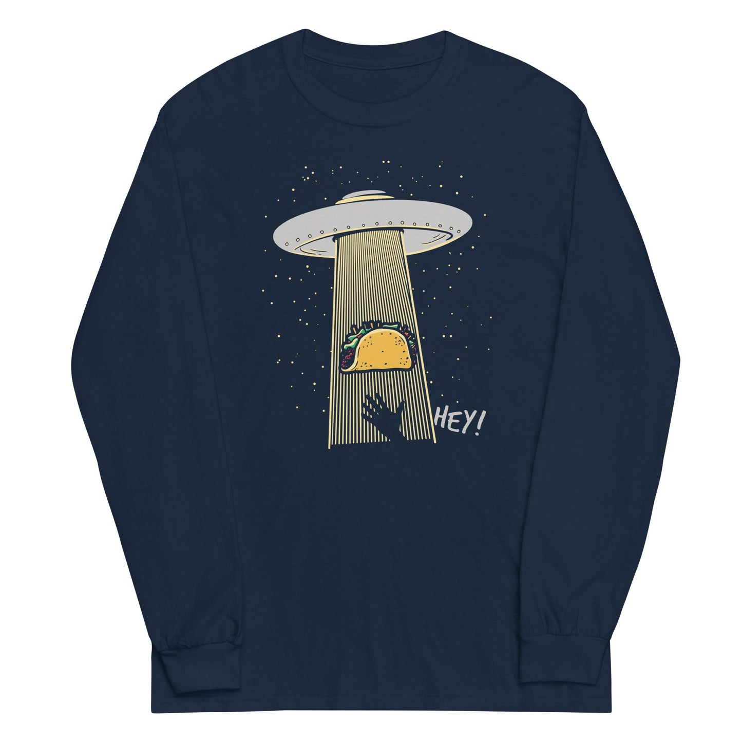 Taco Abduction Unisex Long Sleeve Tee