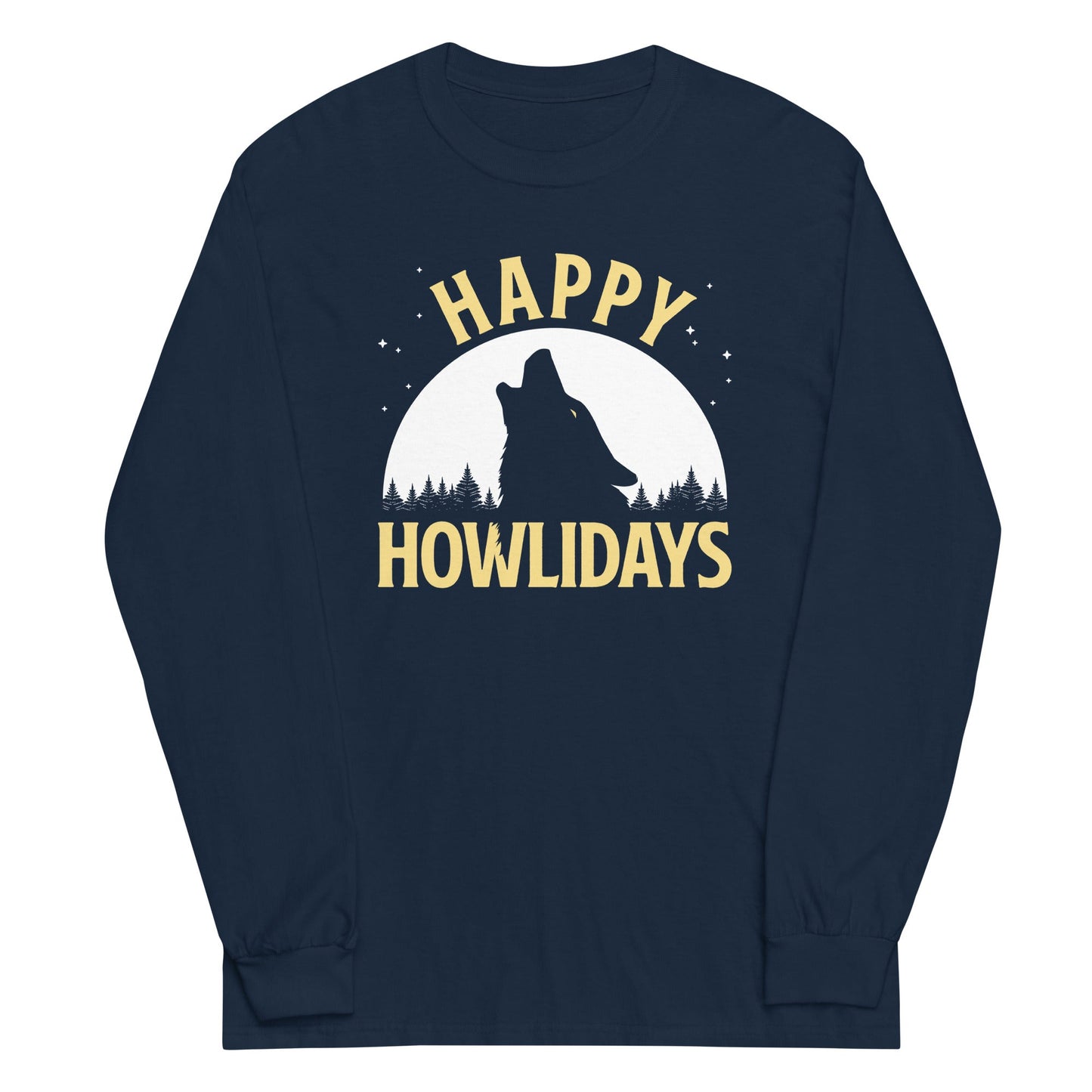 Happy Howlidays Unisex Long Sleeve Tee