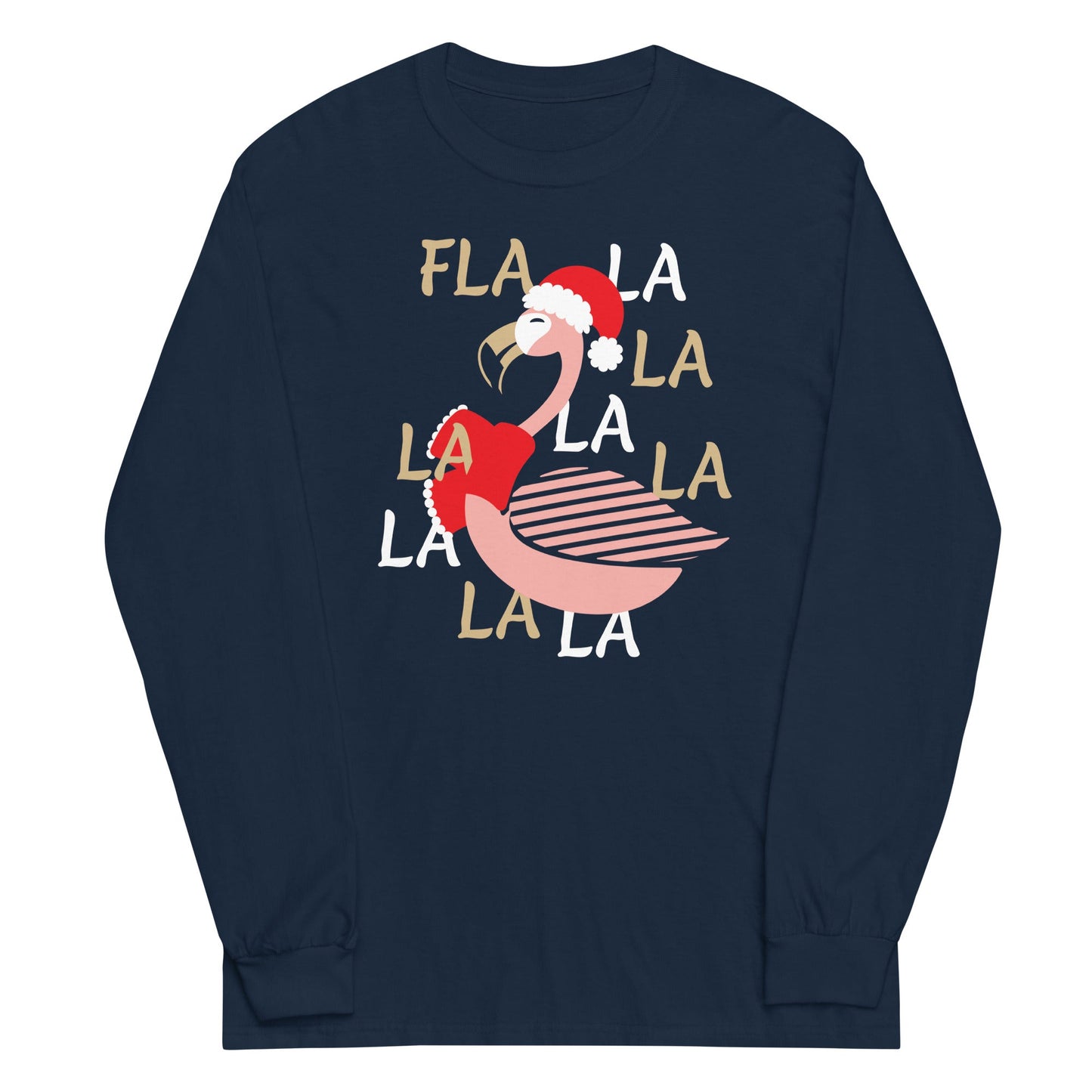 Fla La La Lamingo Unisex Long Sleeve Tee
