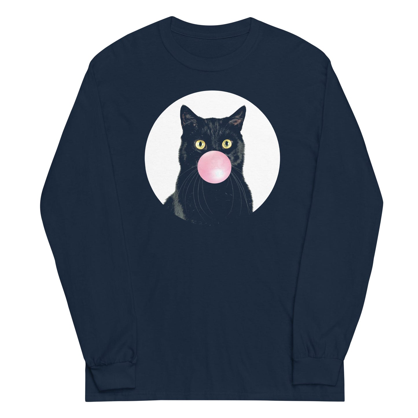 Bubble Cat Unisex Long Sleeve Tee
