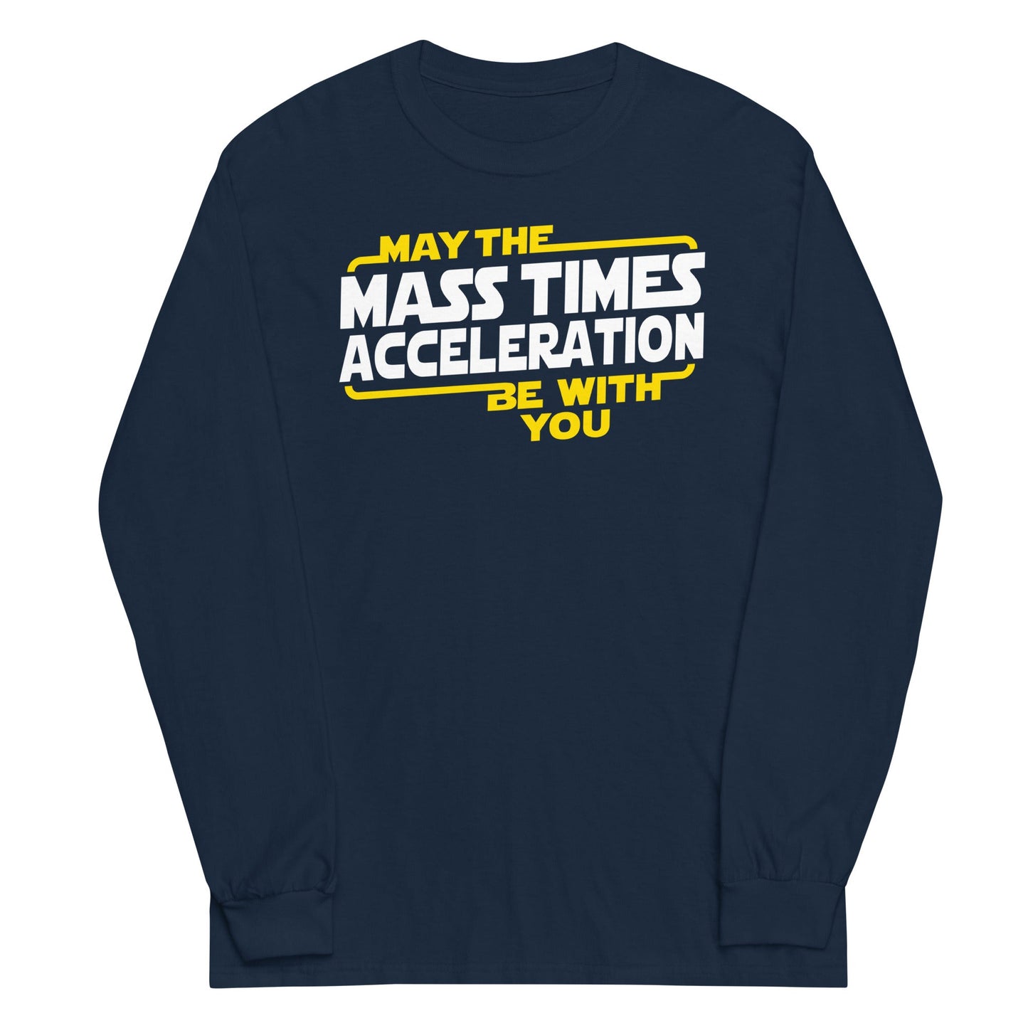 May The Mass x Acceleration Unisex Long Sleeve Tee
