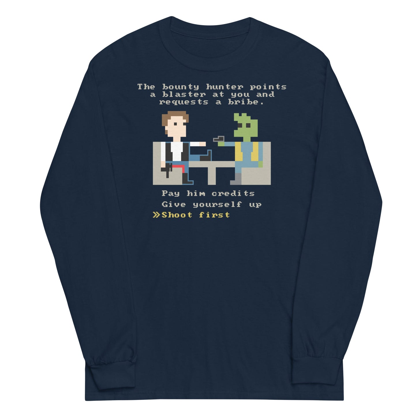 The Bounty Hunter Unisex Long Sleeve Tee