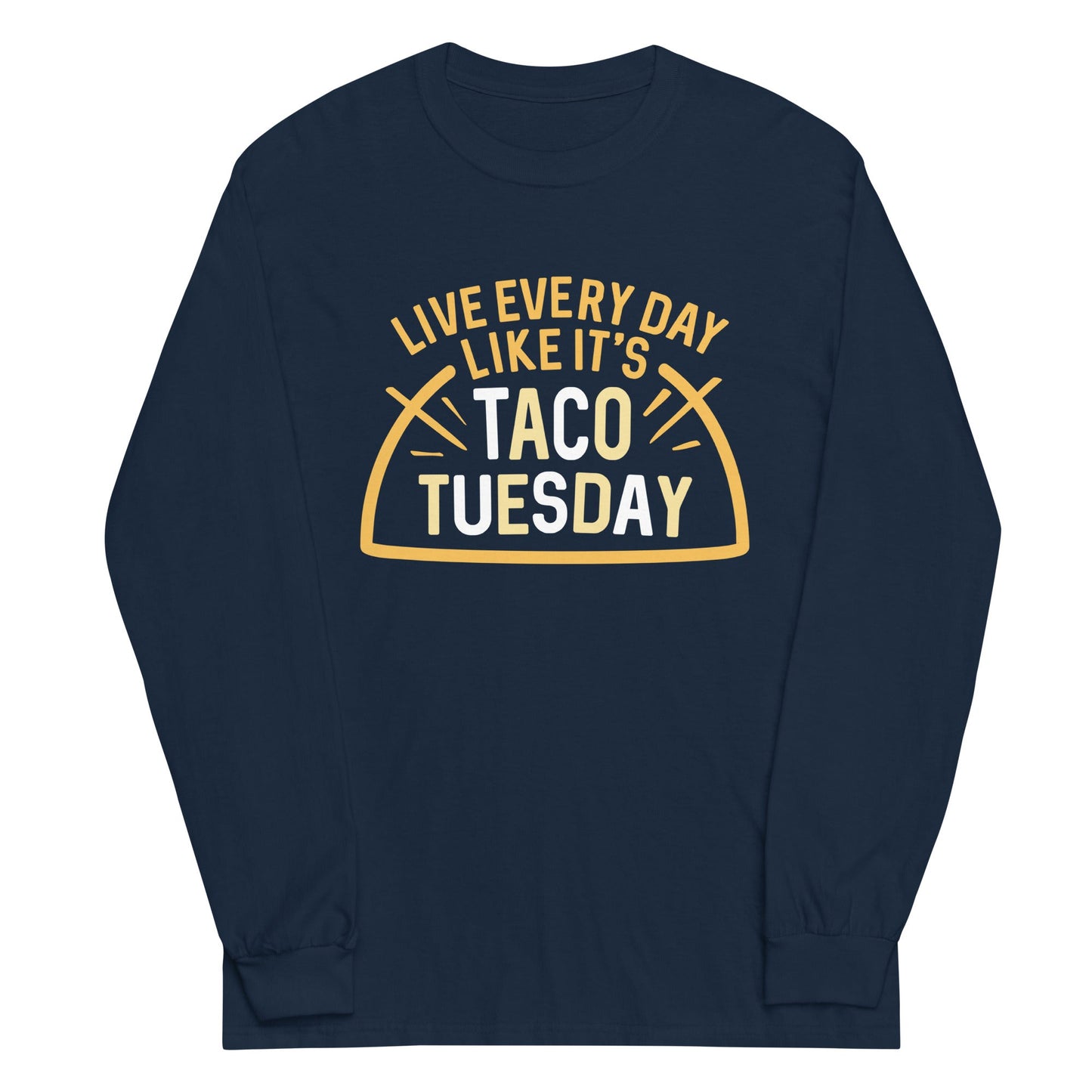 Taco Tuesday Unisex Long Sleeve Tee