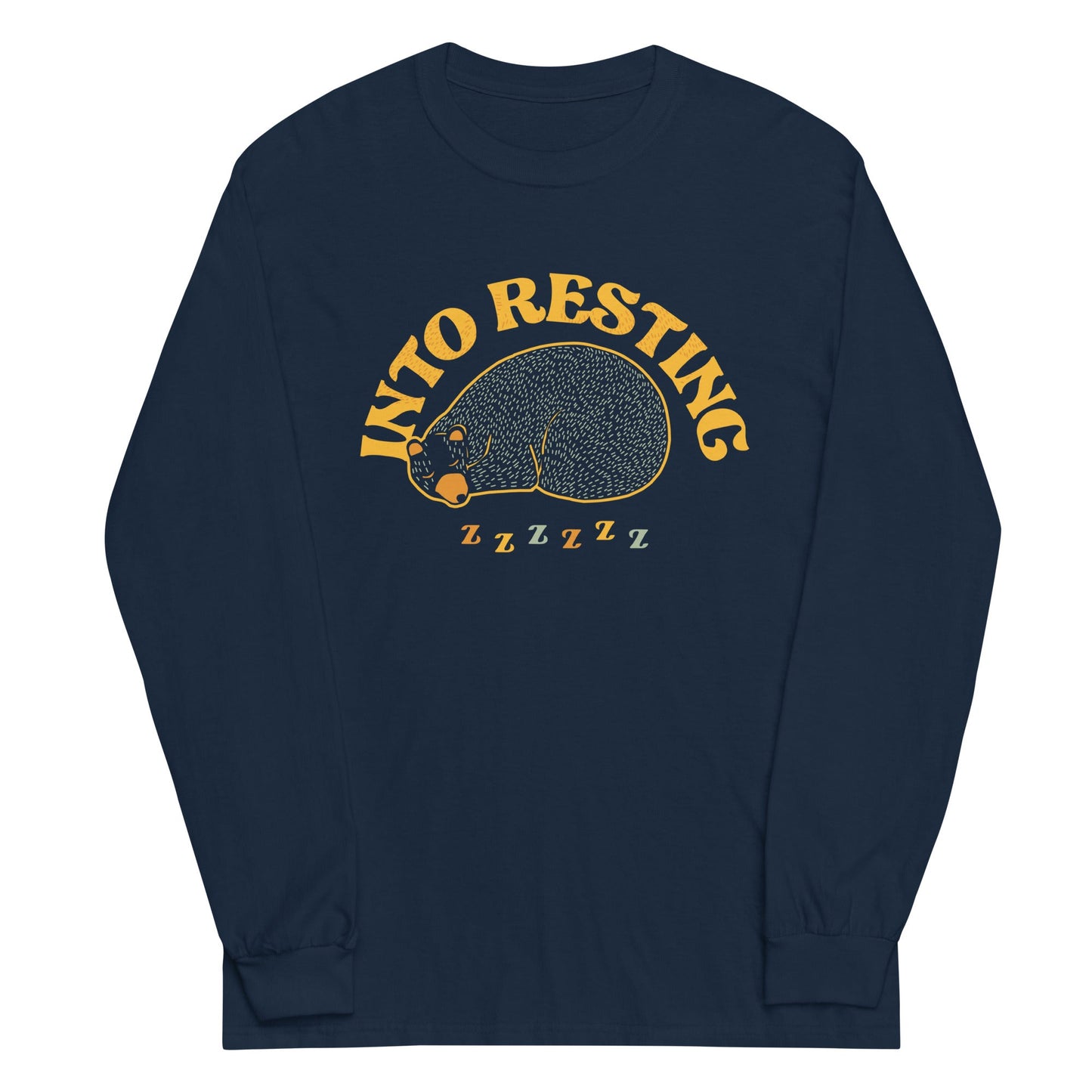 Into Resting Unisex Long Sleeve Tee