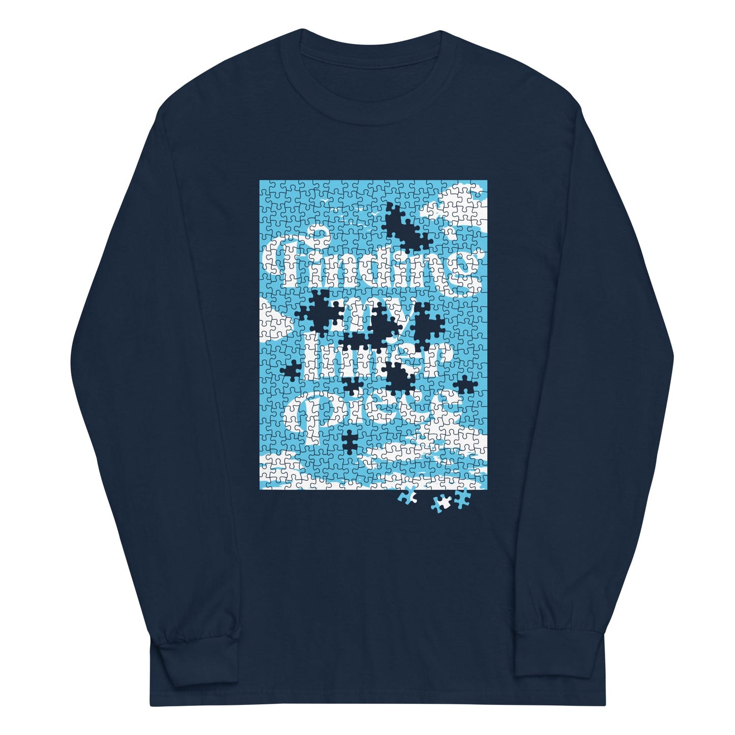 Finding My Inner Piece Unisex Long Sleeve Tee