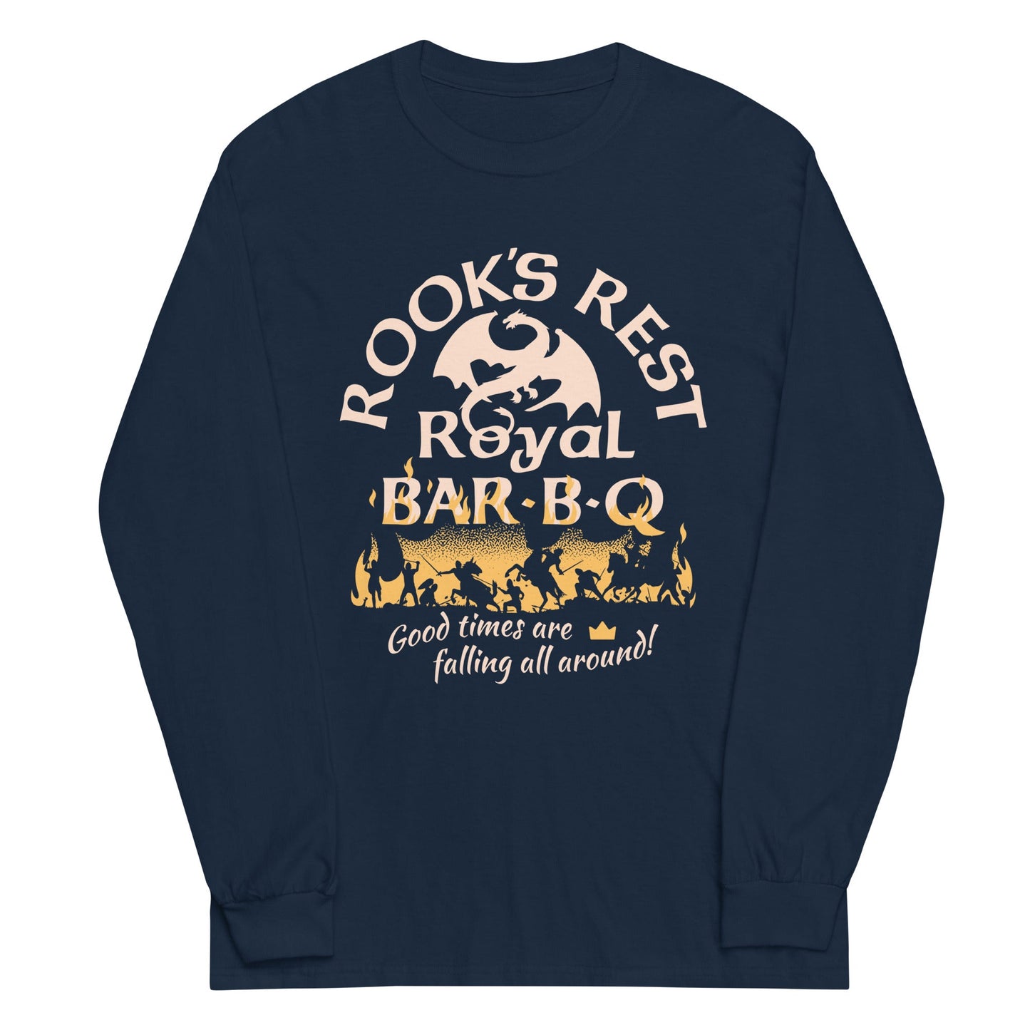 Rook's Rest Royal Bar-B-Q Unisex Long Sleeve Tee