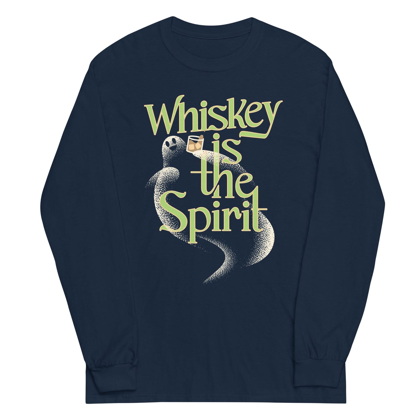 Whiskey Is The Spirit Unisex Long Sleeve Tee