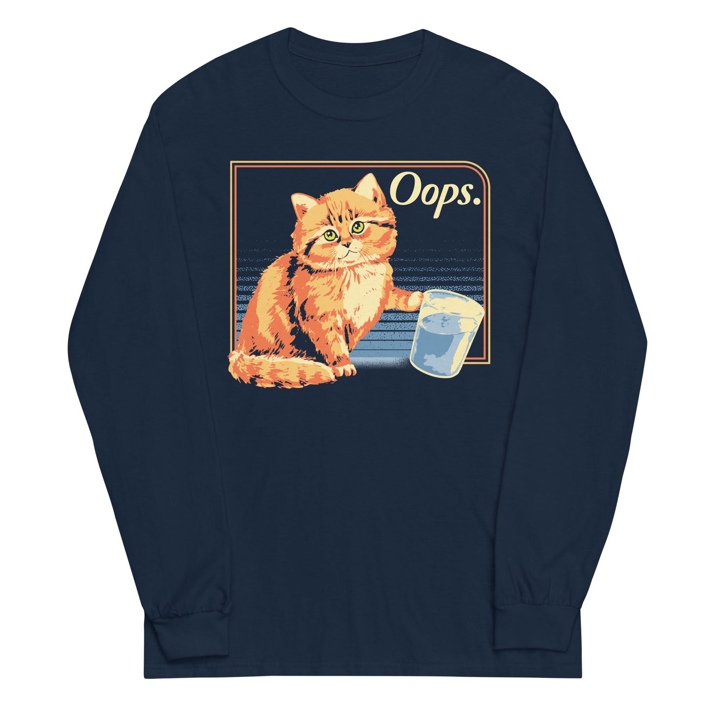 Oops Unisex Long Sleeve Tee
