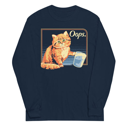 Oops Unisex Long Sleeve Tee